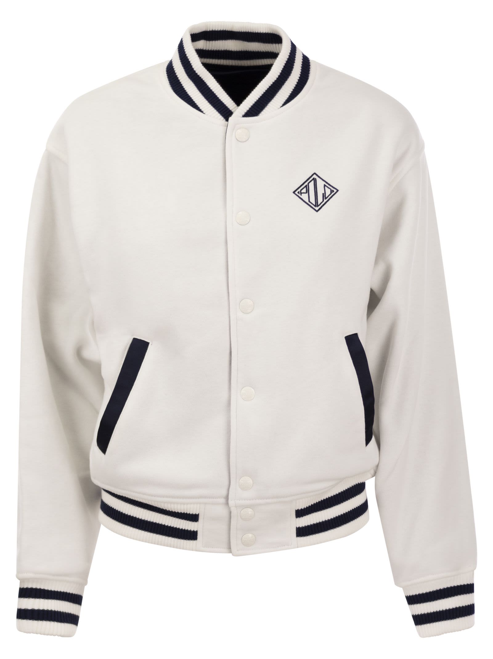 POLO RALPH LAUREN DOUBLE-SIDED BOMBER JACKET WITH RL LOGO