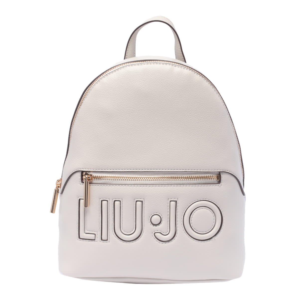 Shop Liu •jo Logo Backpack In White