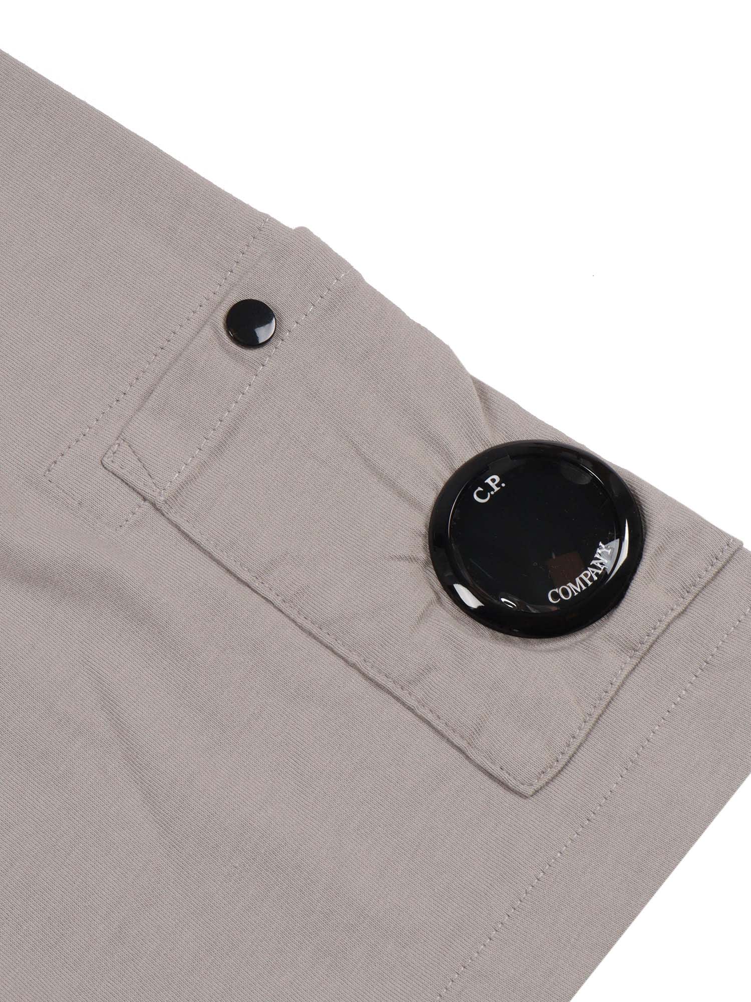 C.p. Company Undersixteen Short Sleeved Maxi T-shirt In Gray