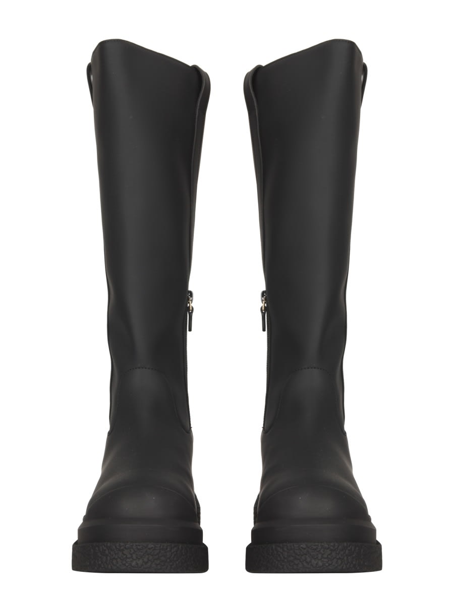 Shop Stuart Weitzman Charli Boots In Black