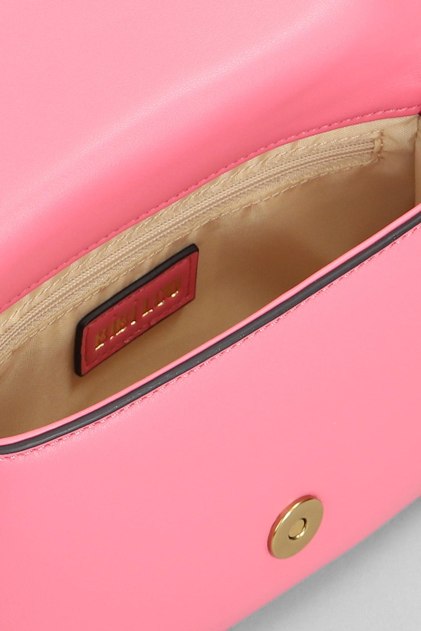 Shop Bibi Lou Shoulder Bag In Rose-pink Leather