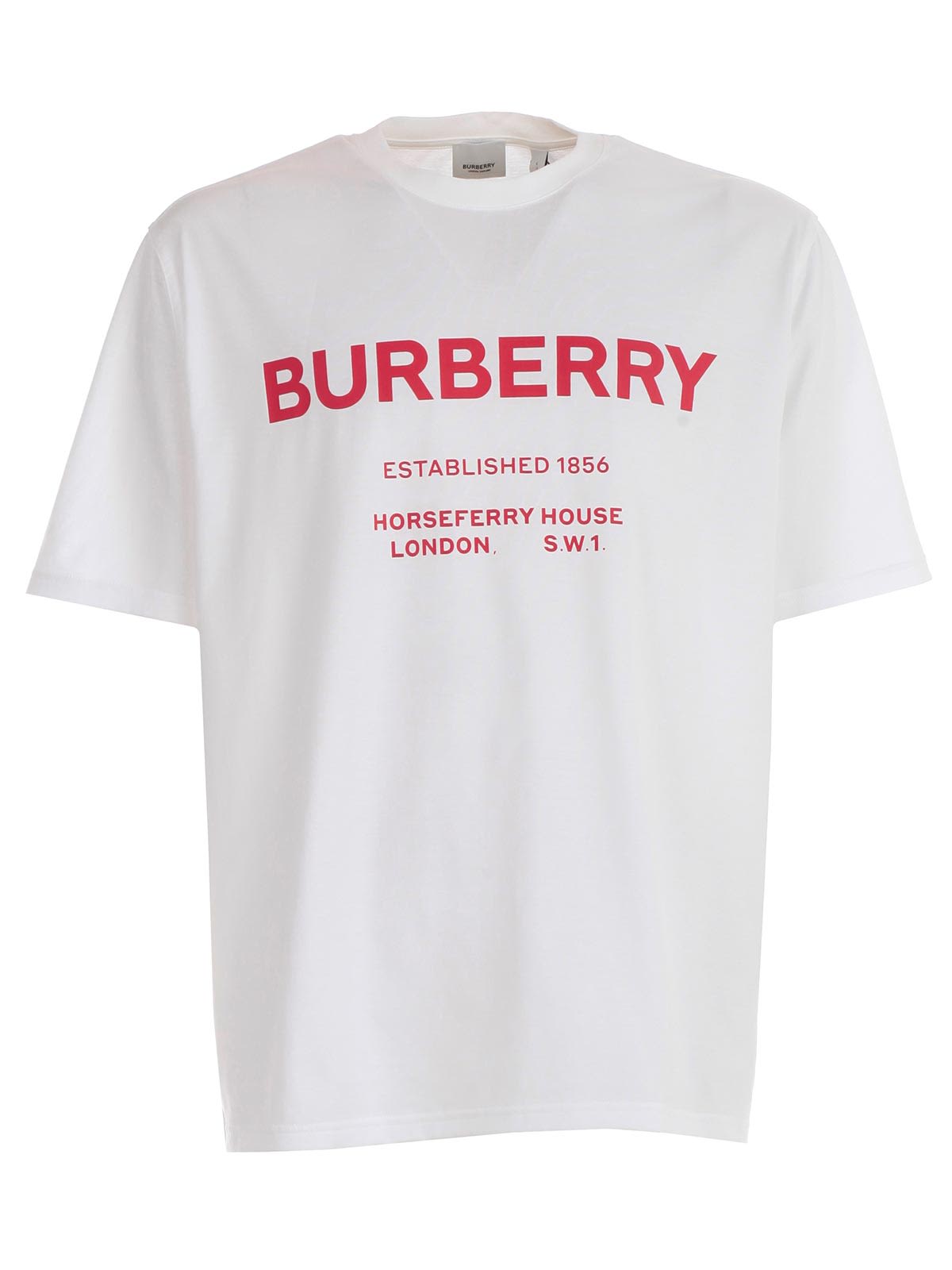 Burberry Burberry T-shirt W/written And Maxi Logo - White - 10974153 ...