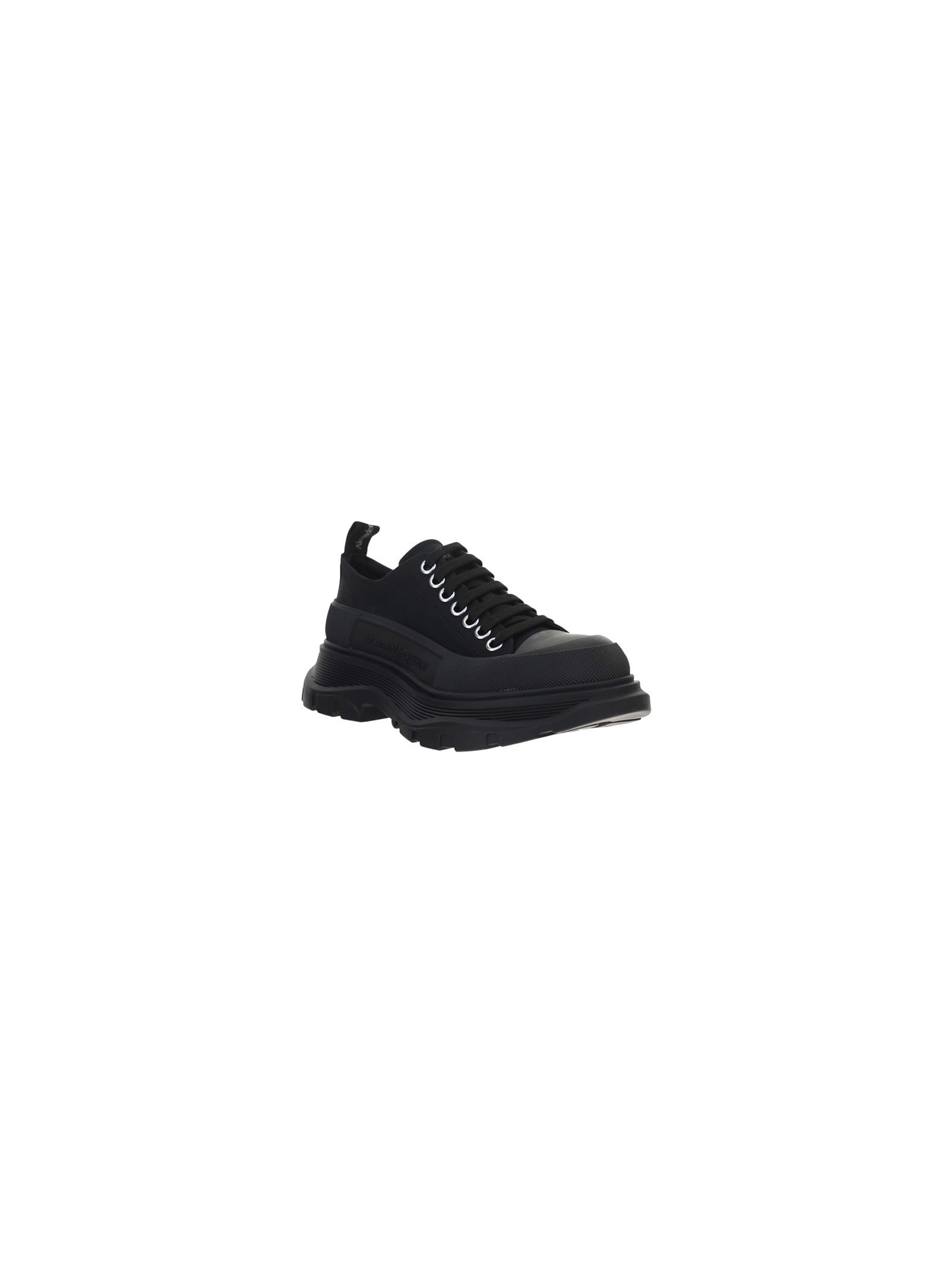 Shop Alexander Mcqueen Sneakers In Black