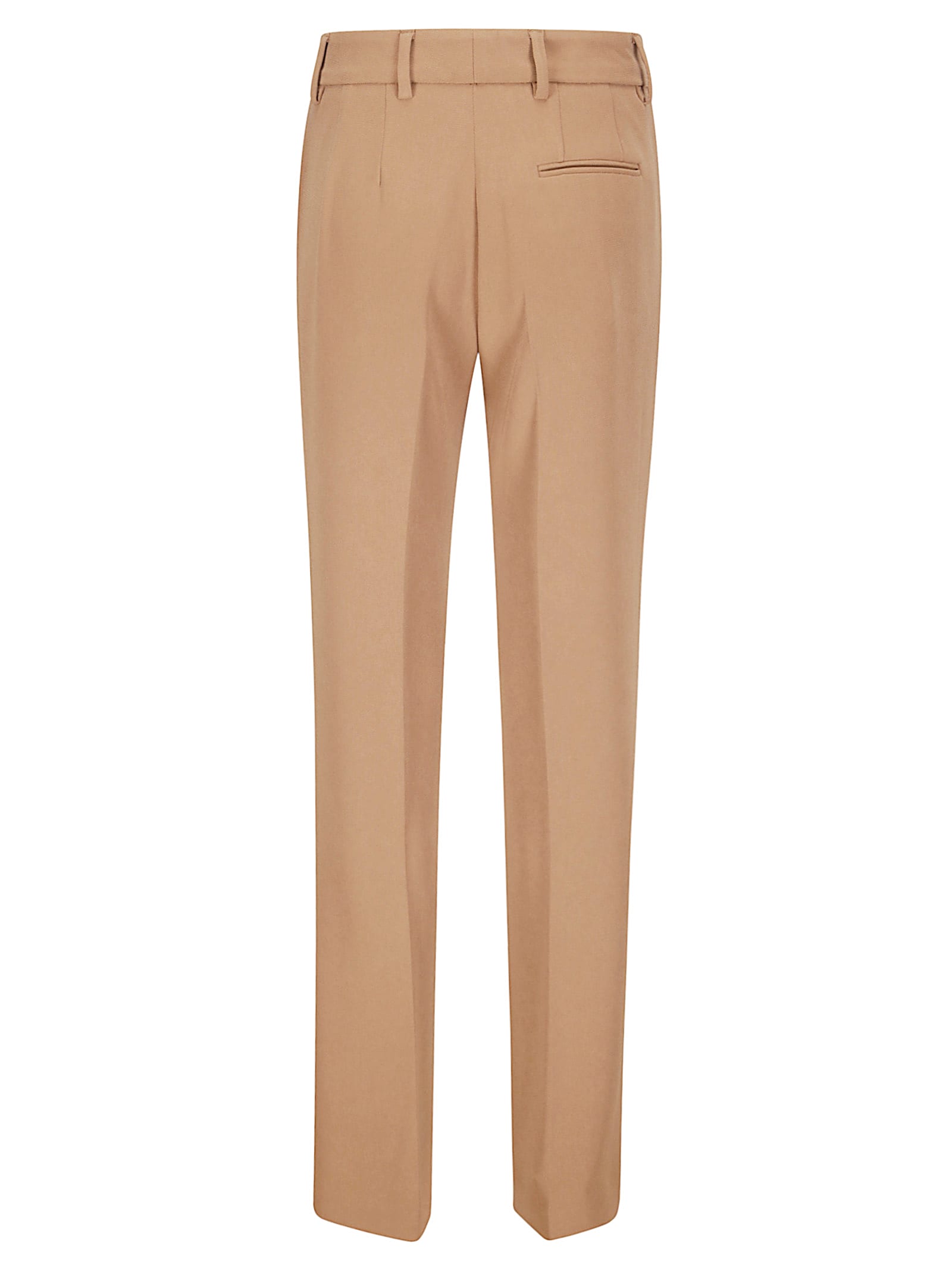 Alberto Biani Dart-detail Side-pocket Trousers In Brown