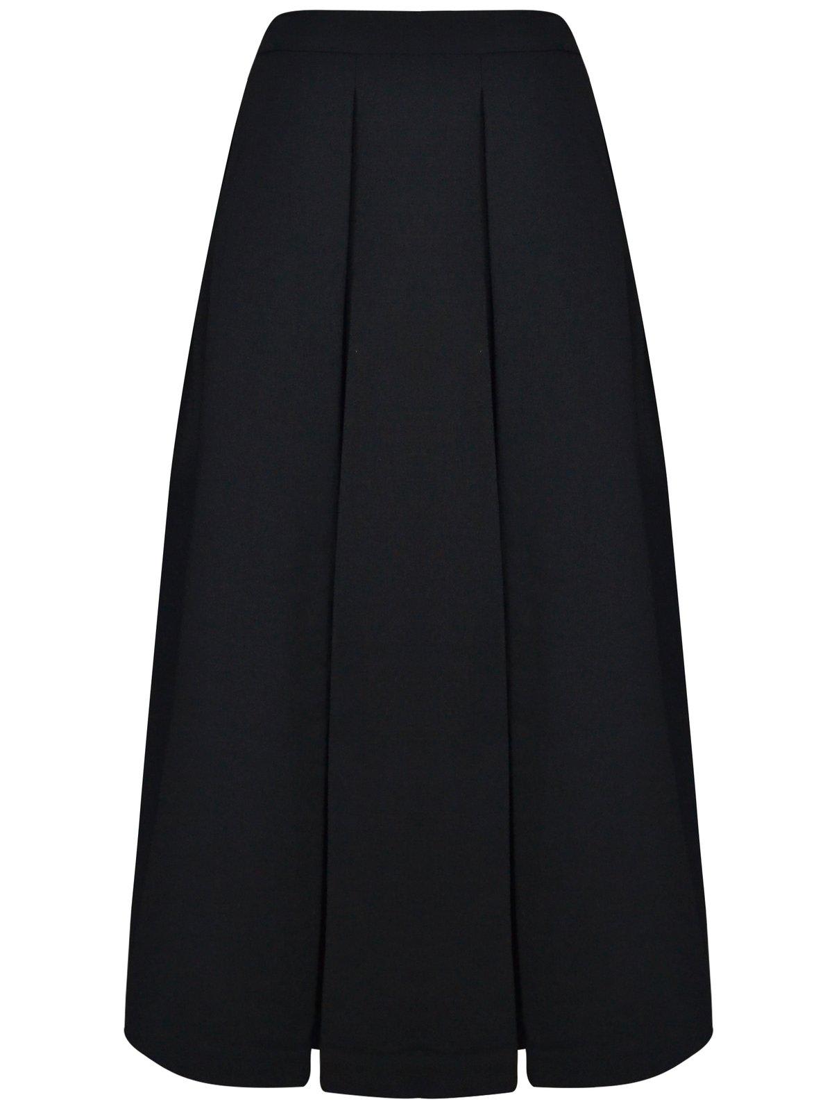 Pleated Midi Skirt