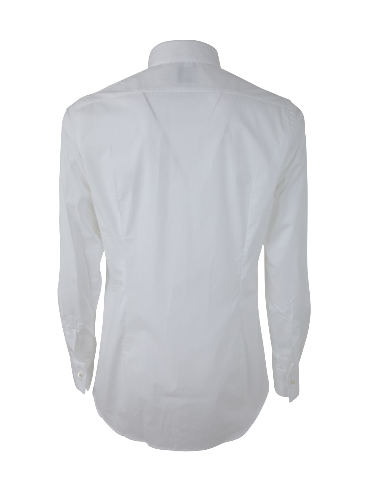 Shop Dnl Slim Classic Shirt In White