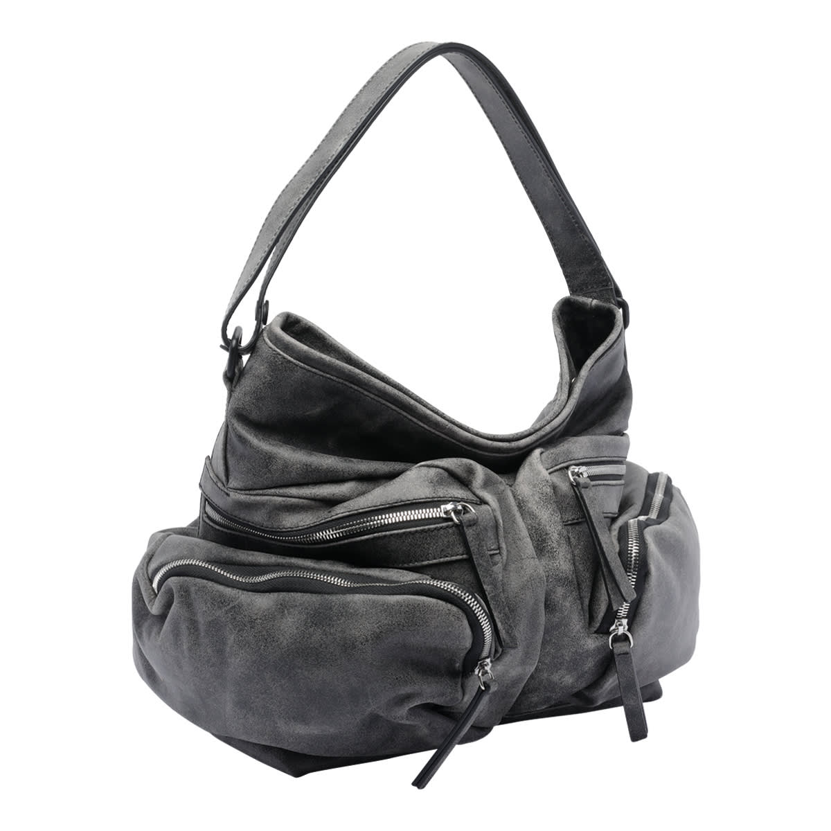 Vic Matie Shoulder Bag In Grey