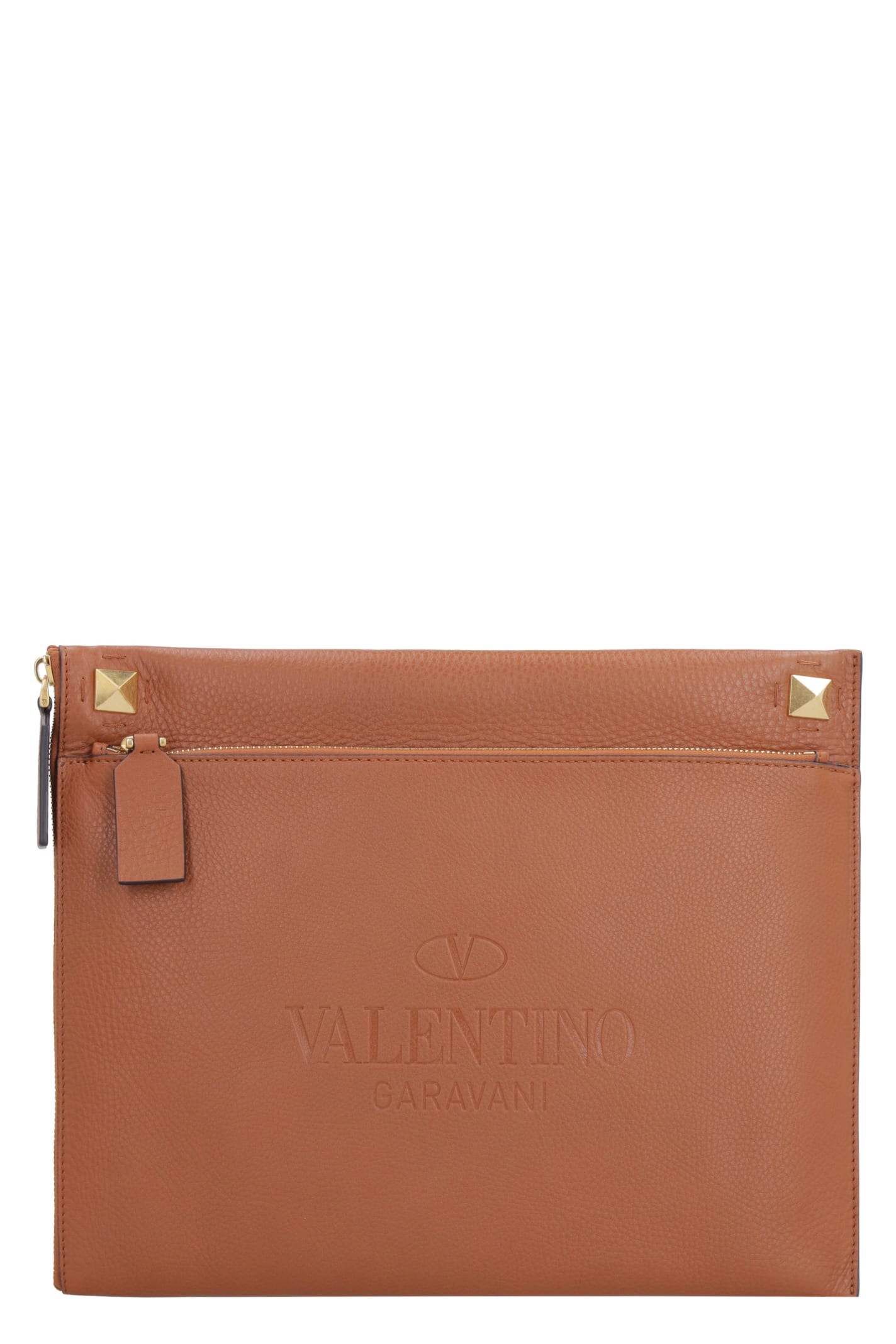 Valentino Garavani - Identity Leather Flat Pouch