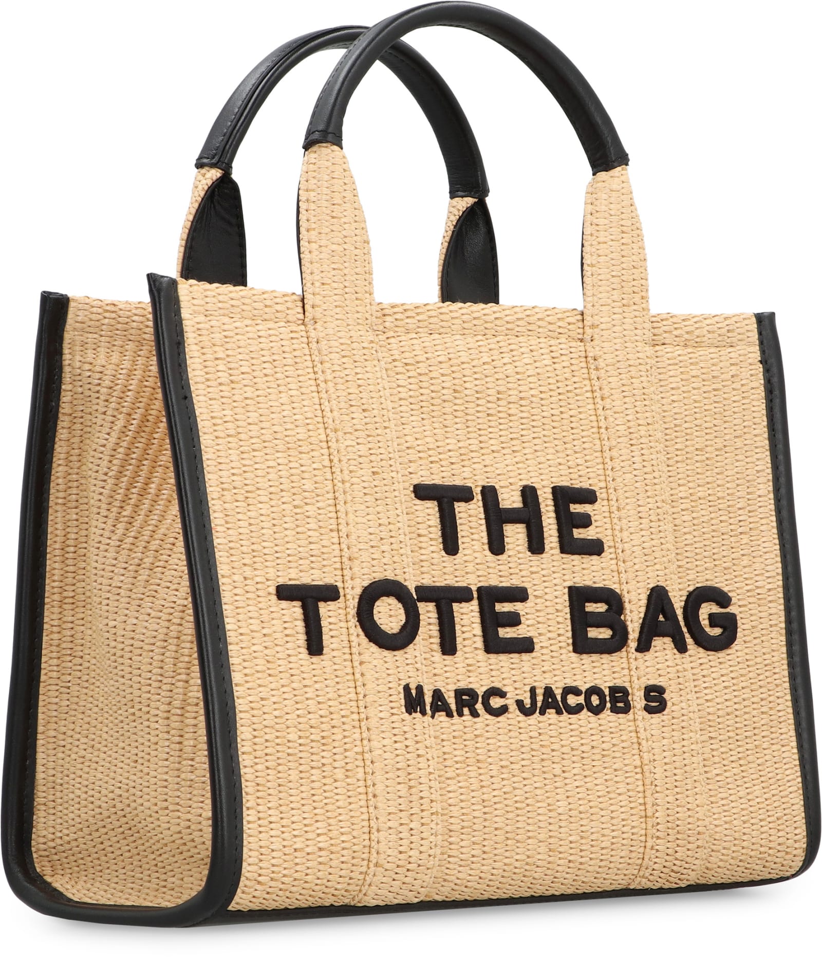 Marc Jacobs The Woven Medium Tote Bag In Beige