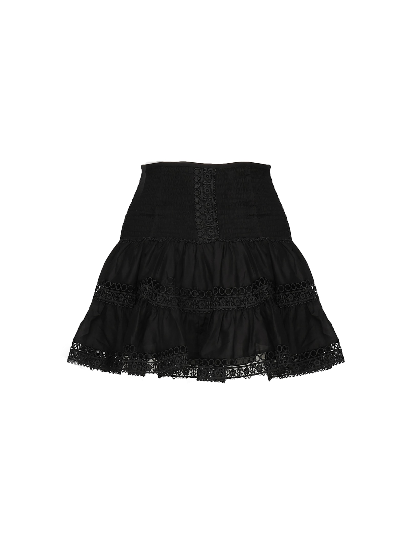 Charo Ruiz Hortens Mini Skirt In Black