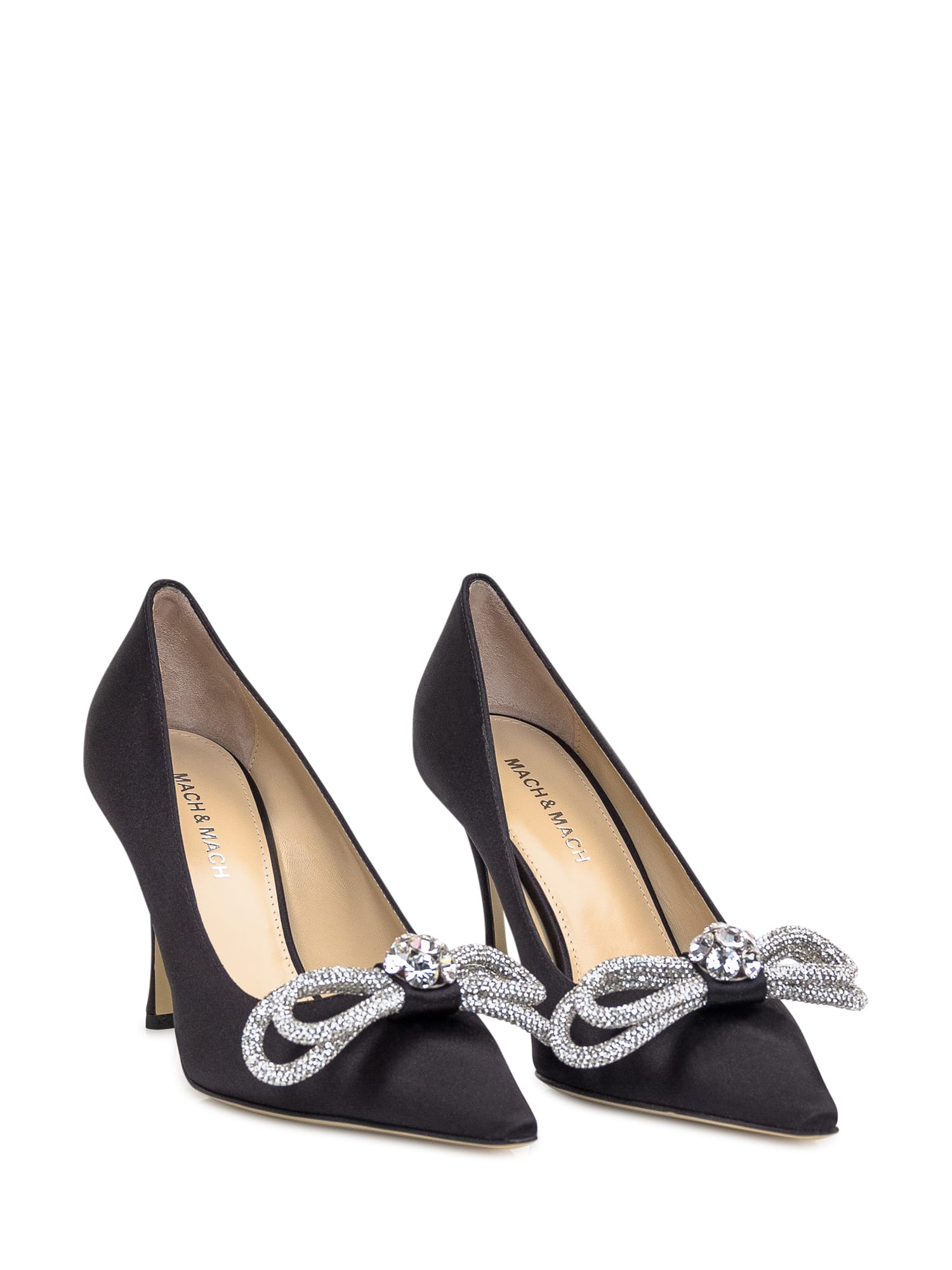 Shop Mach &amp; Mach Double Bow Pump In Black