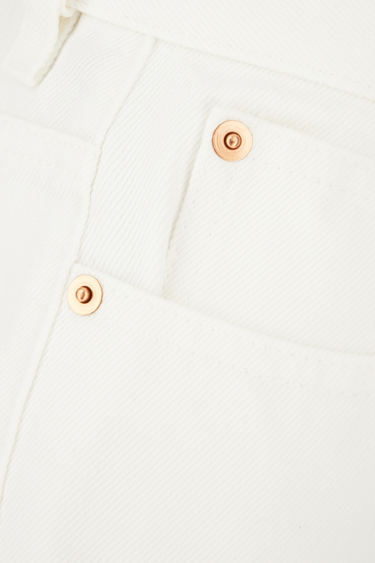 Shop Gucci White Denim Jeans