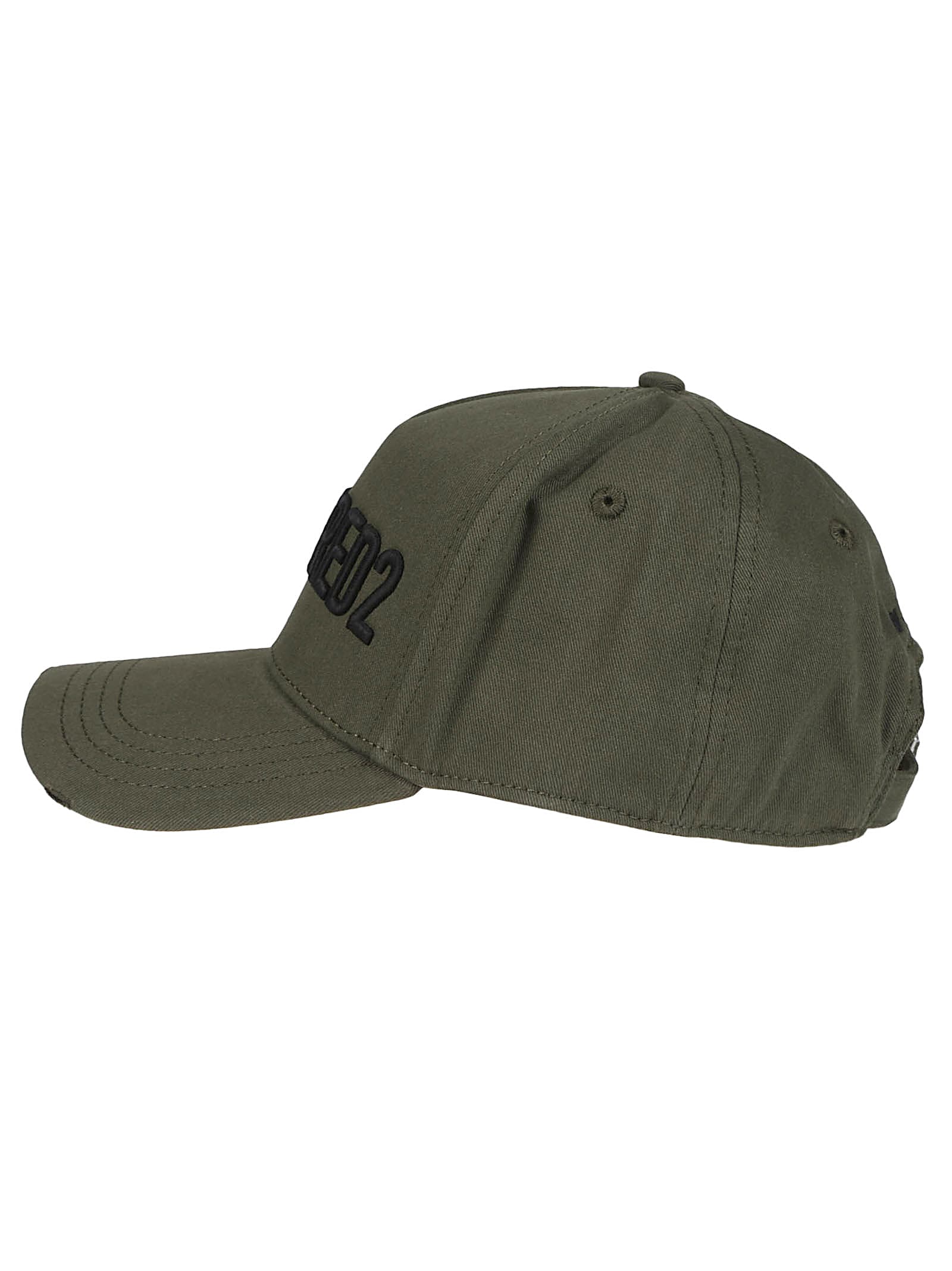 Dsquared2 Technicolor Baseball Cap In Green