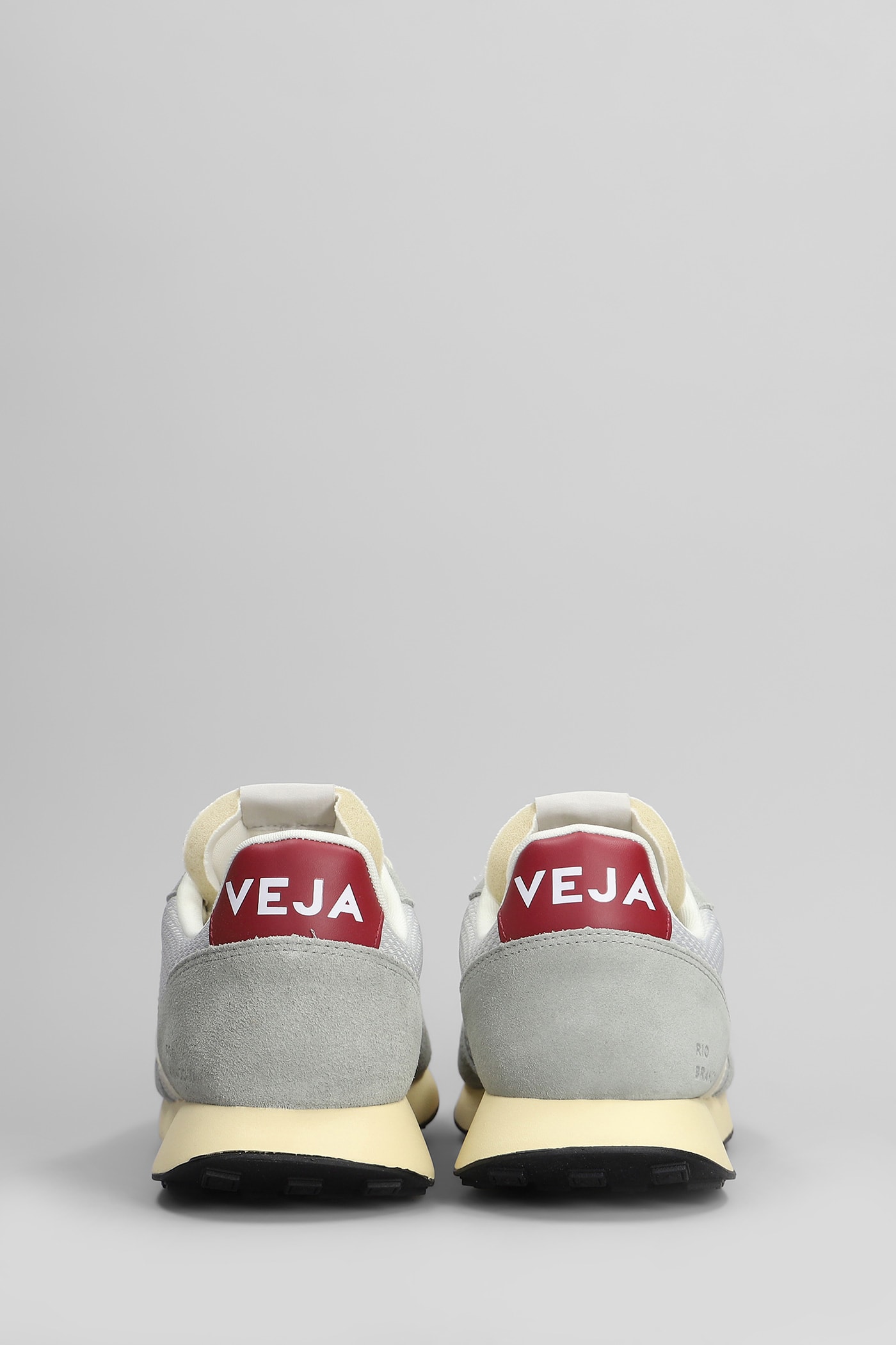 Veja Rio Branco Ii Sneakers In Grey Suede And Fabric In Grey