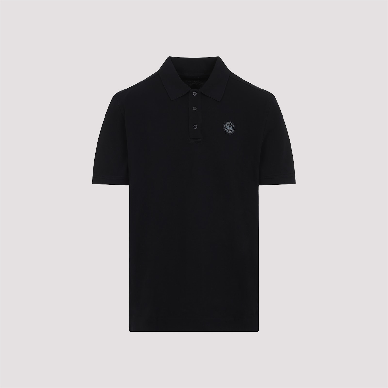 Shop Canada Goose Beckley Polo Shirt In Black