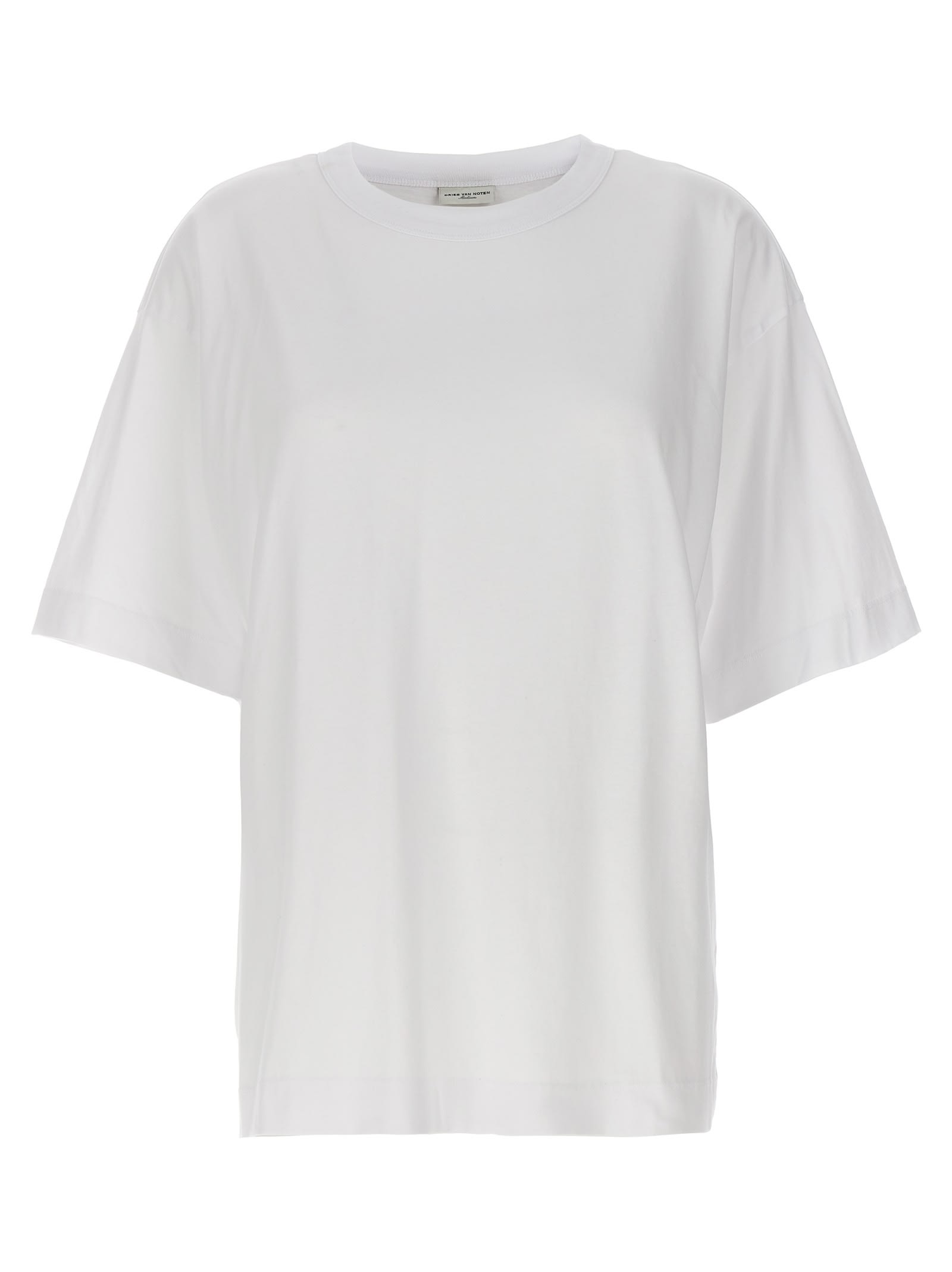 Shop Dries Van Noten Hegels T-shirt In White