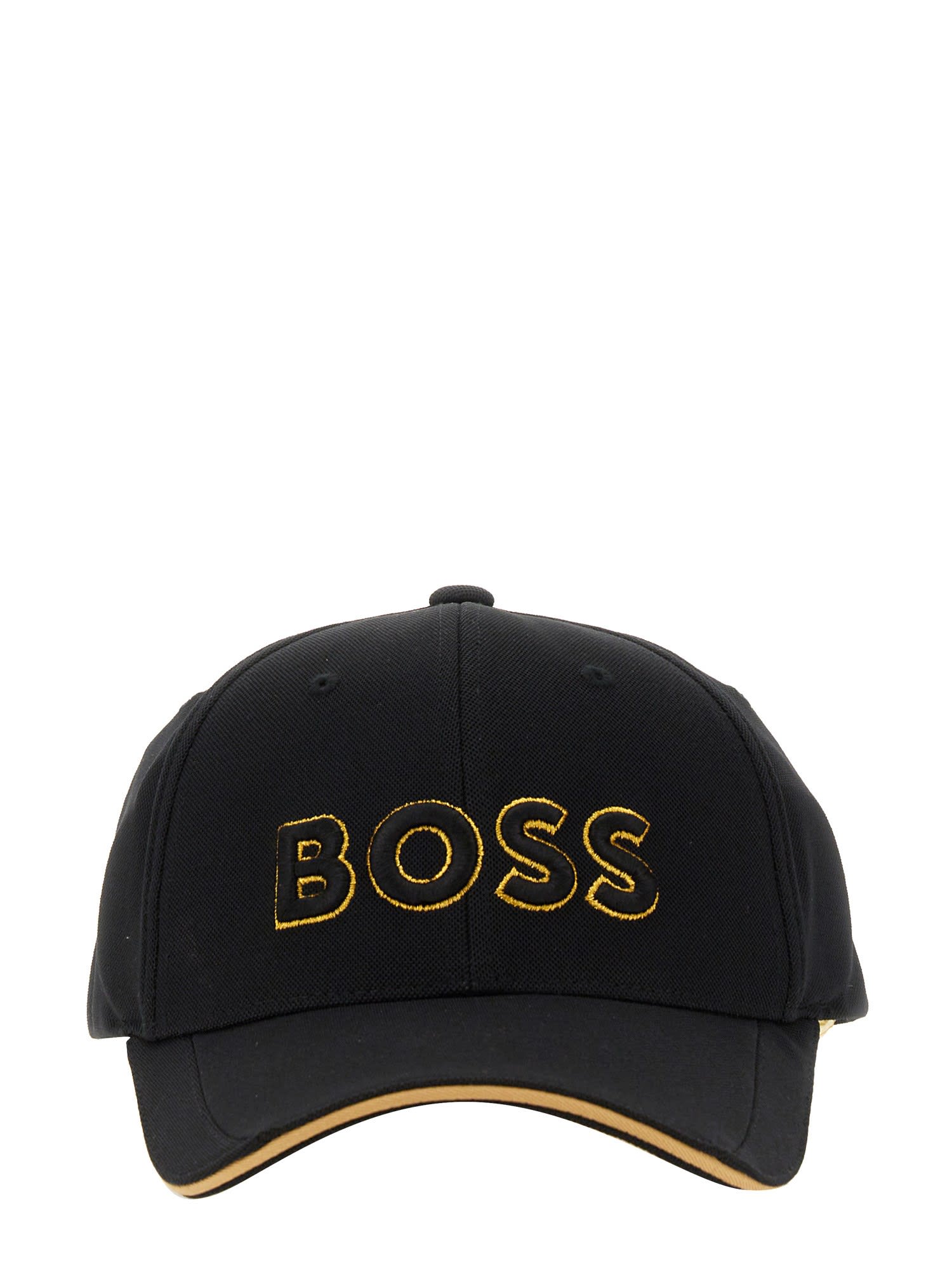 affix dreigen Niet meer geldig Hugo Boss Baseball Hat With Logo Embroidery In Black | ModeSens