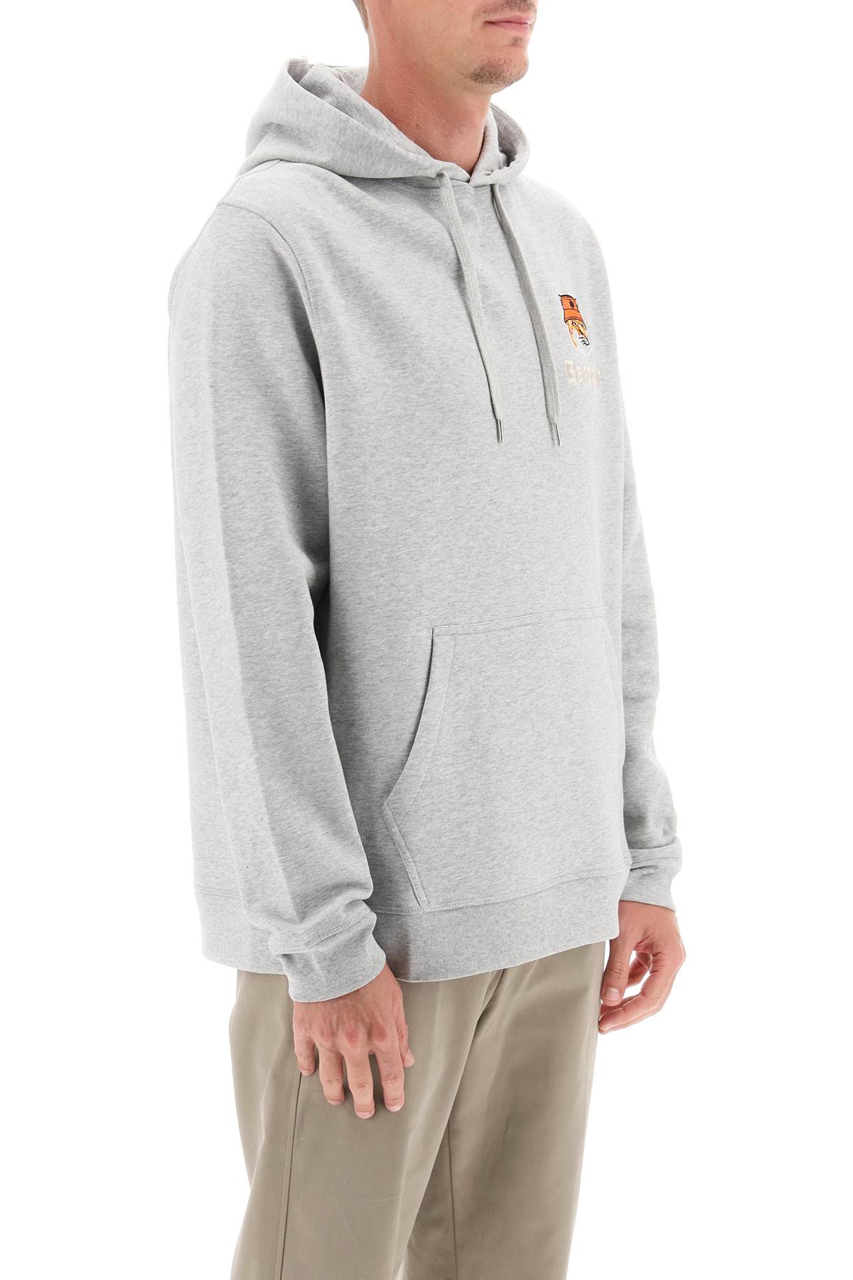 Shop Barbour Hoodie In Grey Marl
