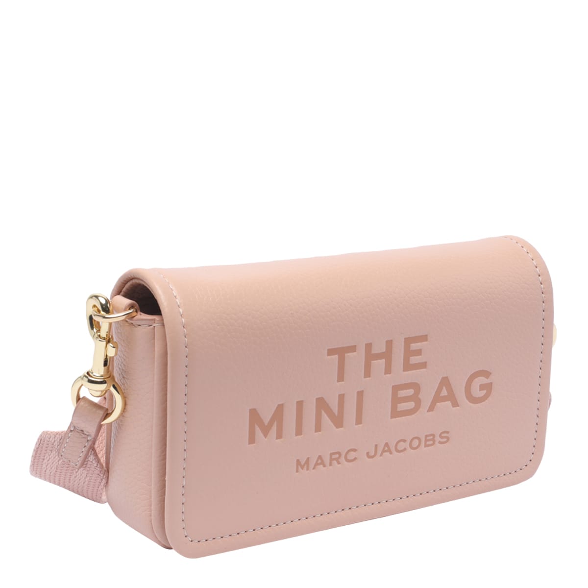 Shop Marc Jacobs The Mini Bag Crossbody Bag In Pink