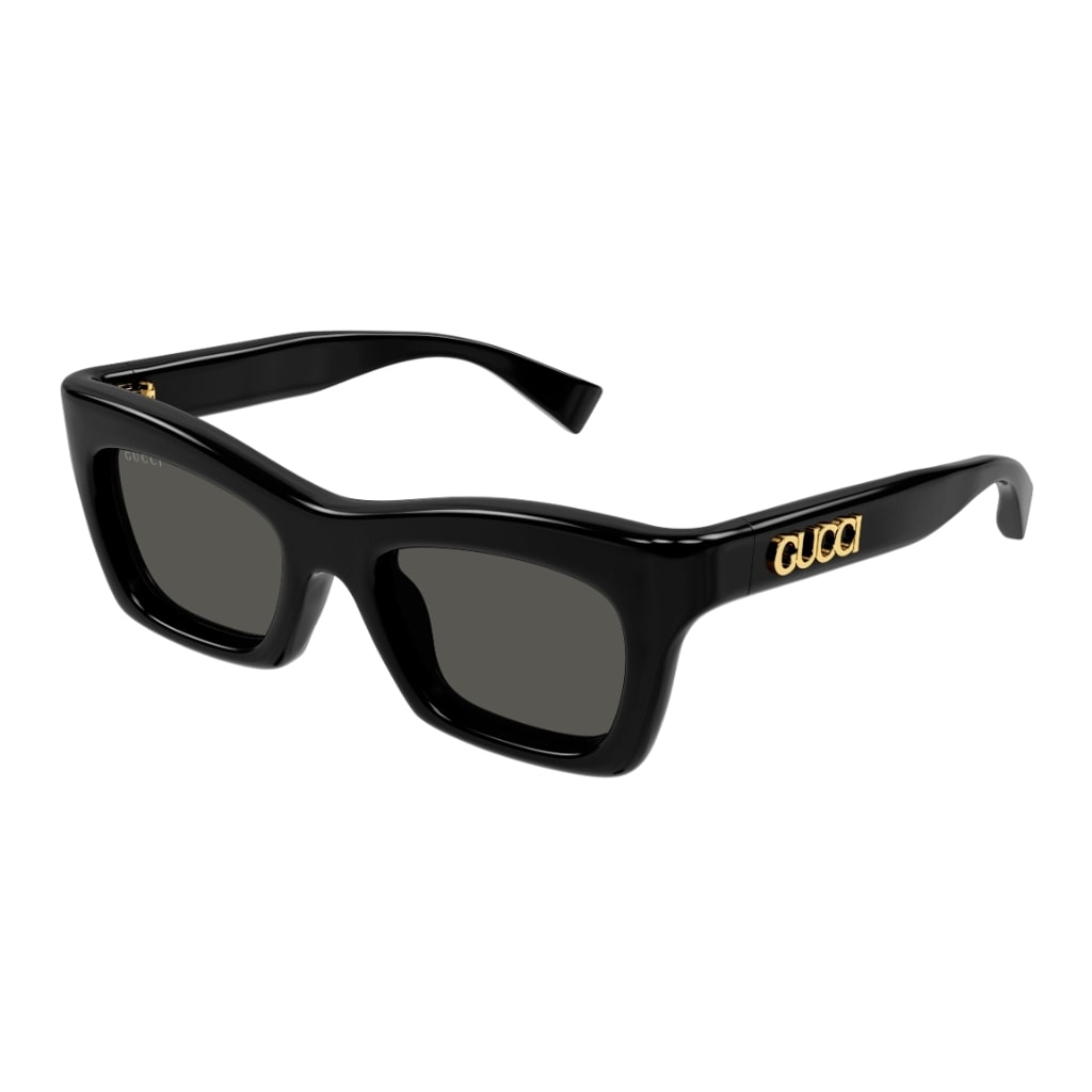 Shop Gucci Gg1773s 001 Sunglasses