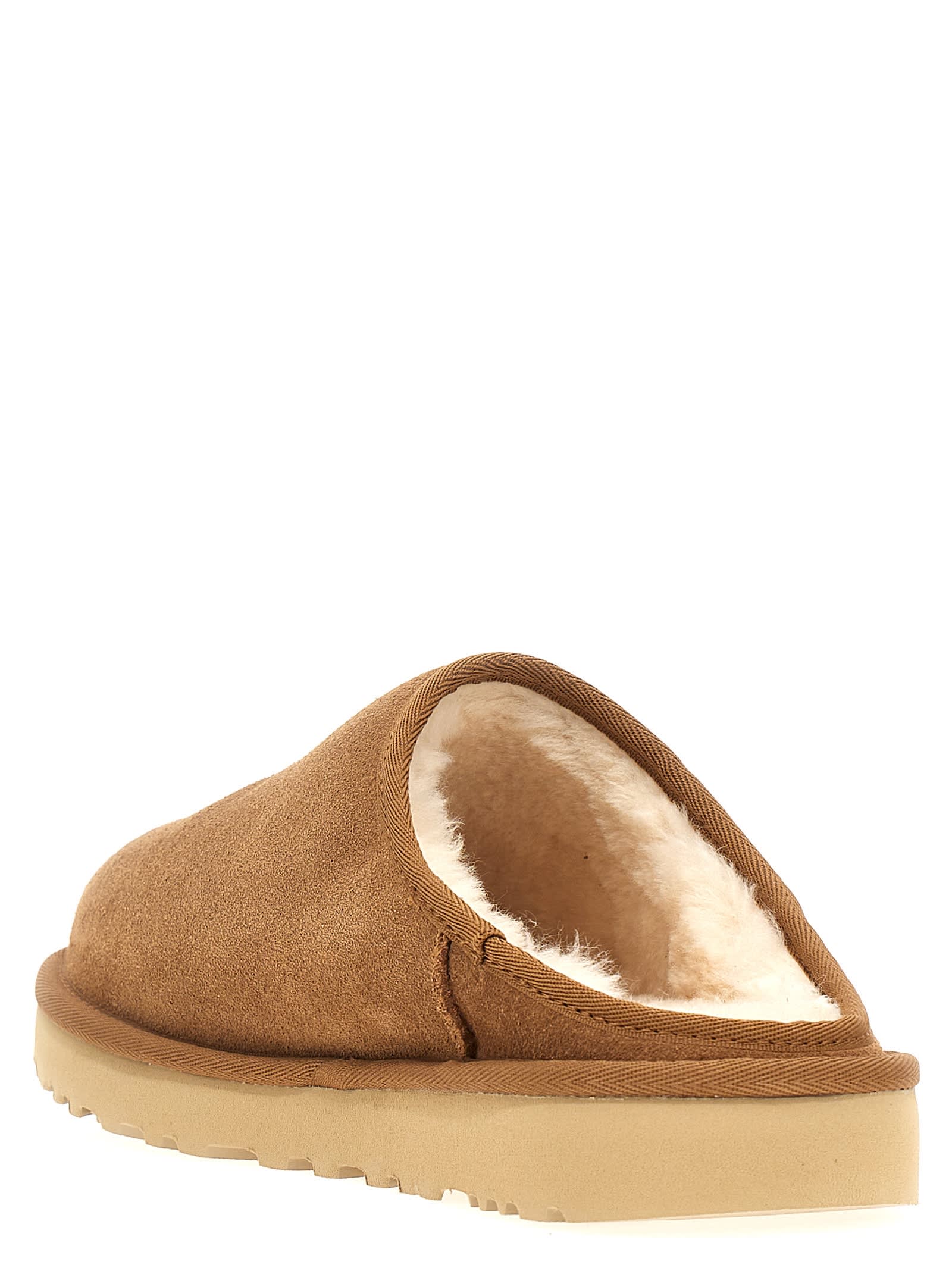 Ugg Classic Slip-on Chestnut Slipper In Sand