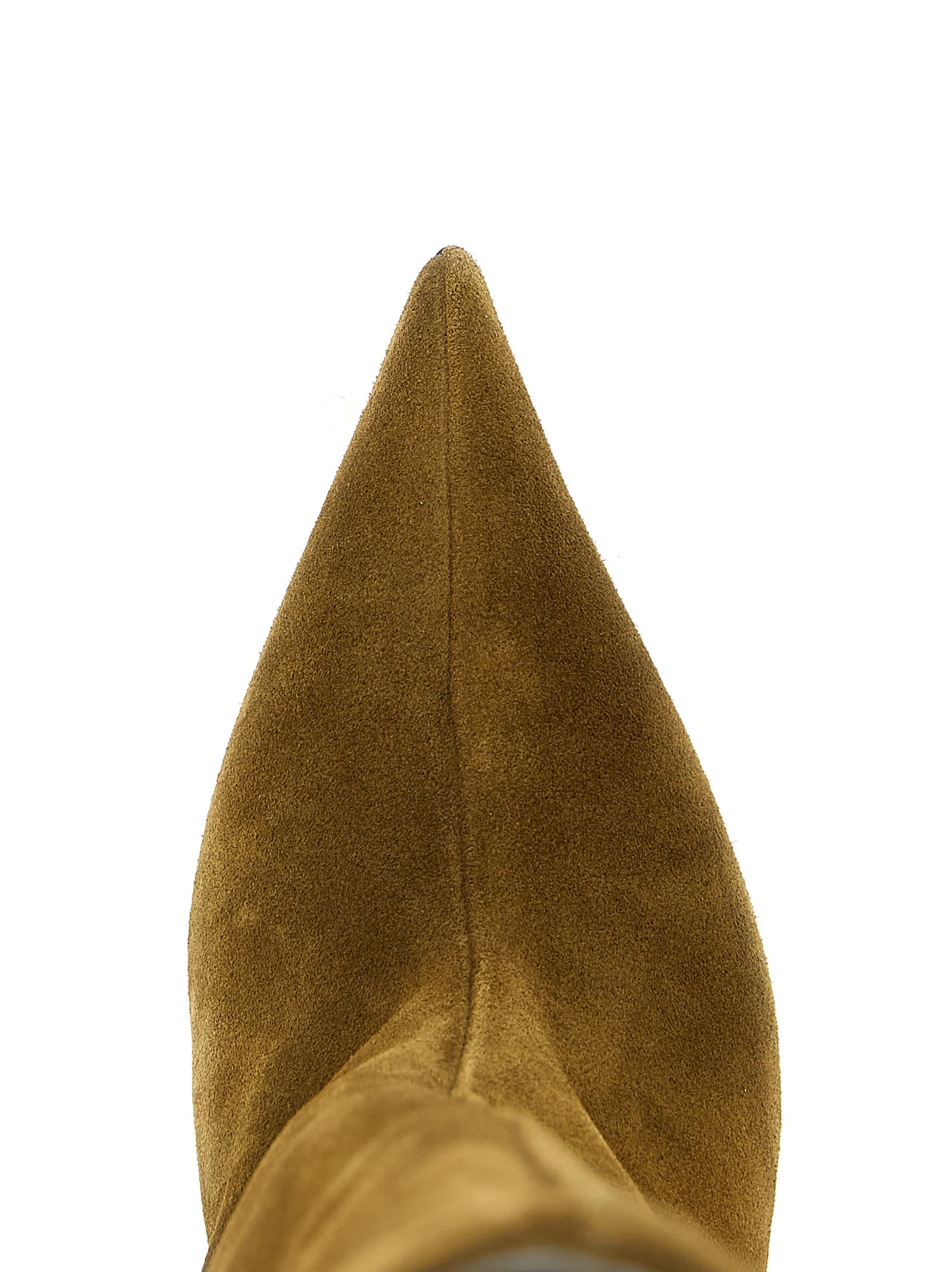 Attico Lea Boots In Brown