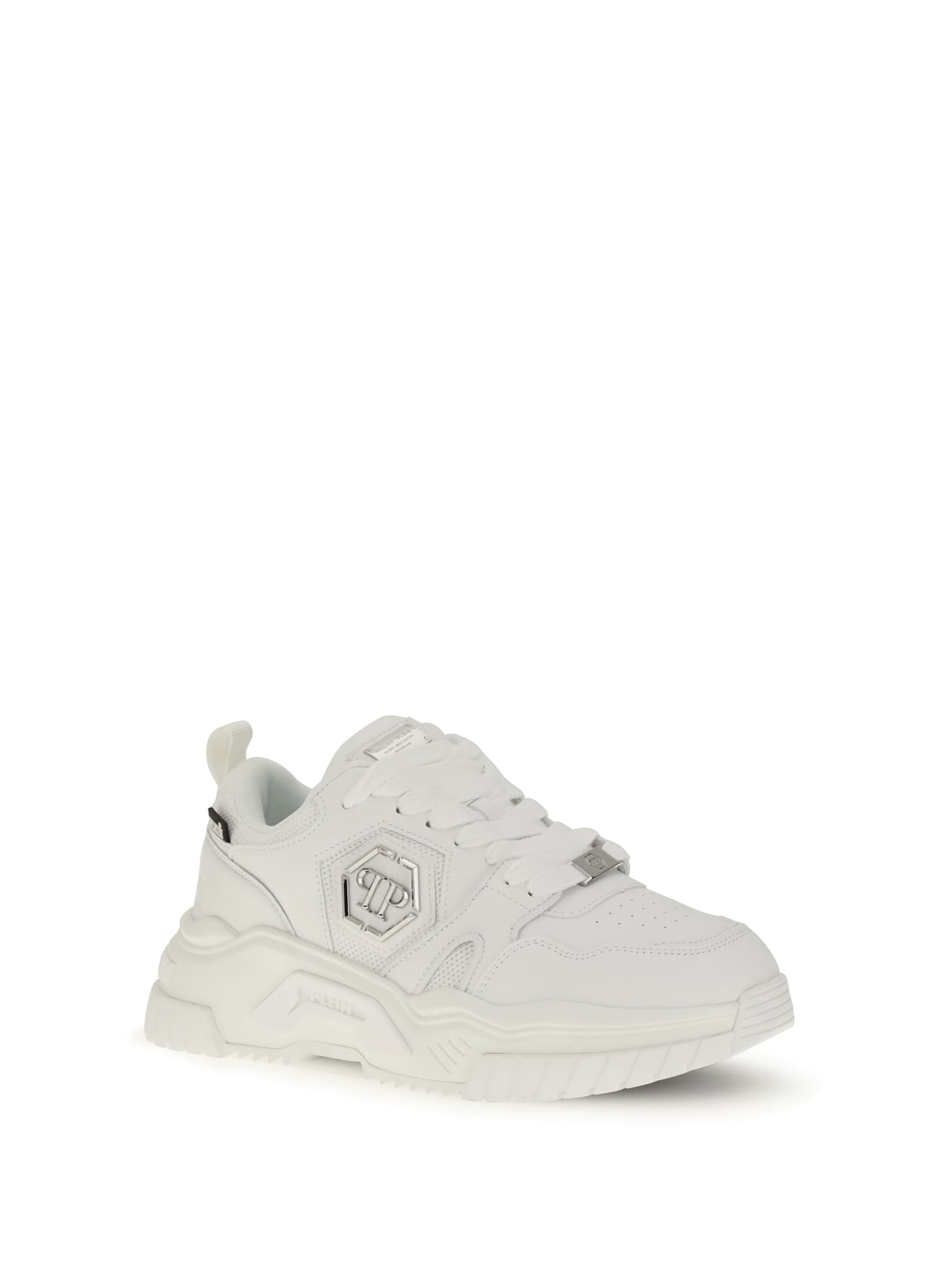 Philipp Plein New Predator Sneakers In White