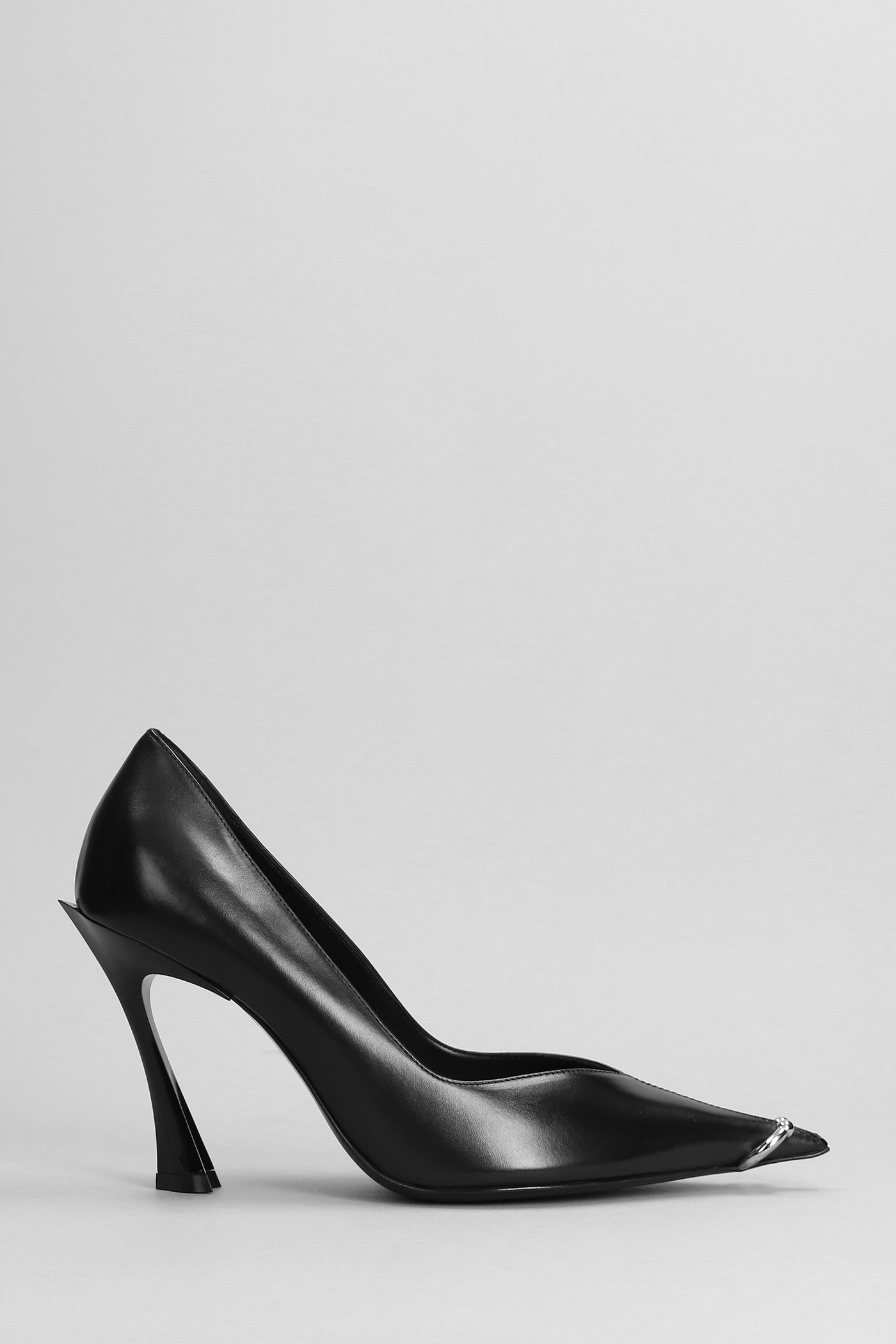 Shop Mugler Pumps In Black Leather