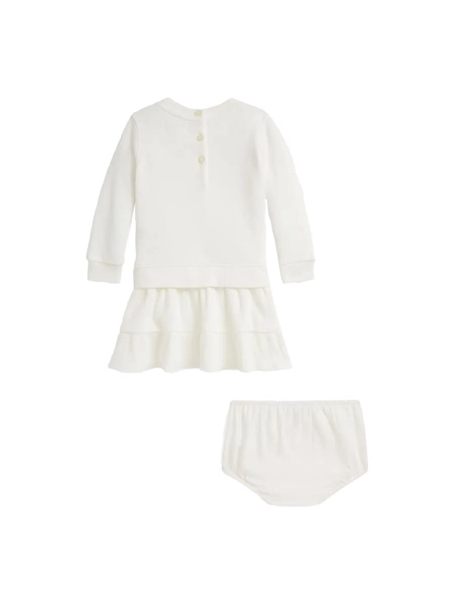 Polo Ralph Lauren Dress Set With Shorts In White