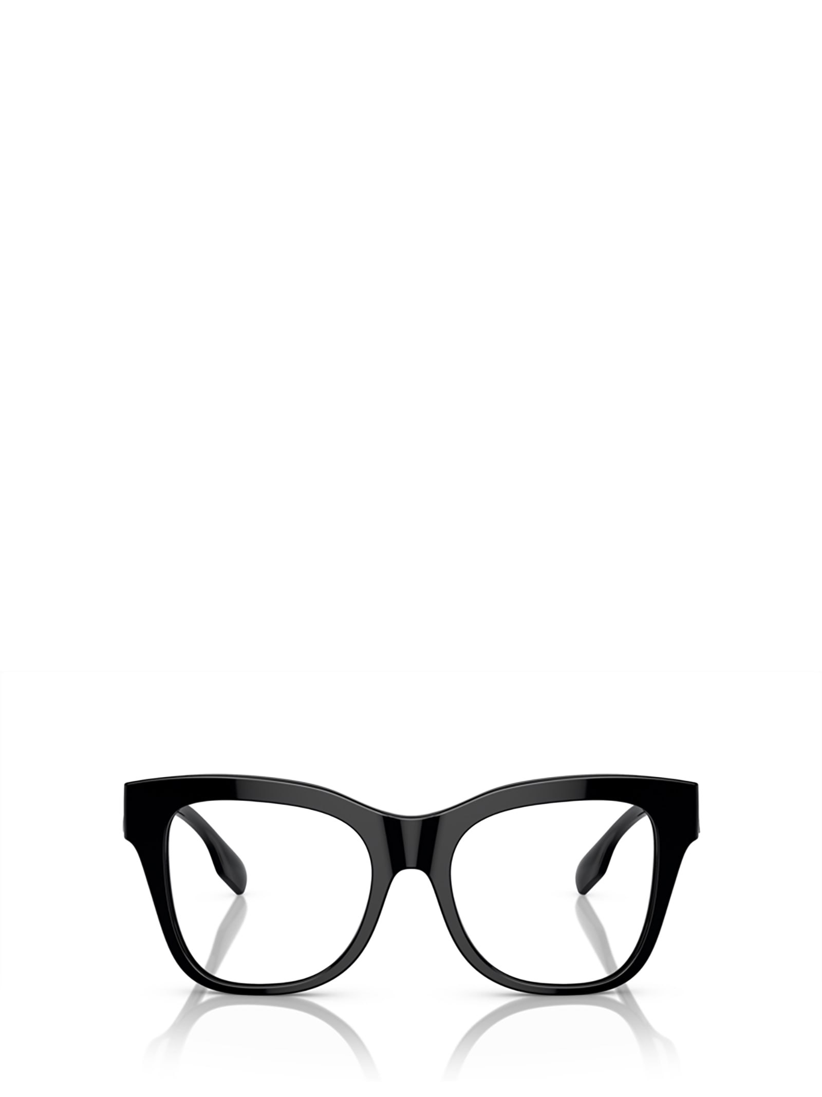 Burberry Eyewear Be2388 Black Glasses In 3001 Black