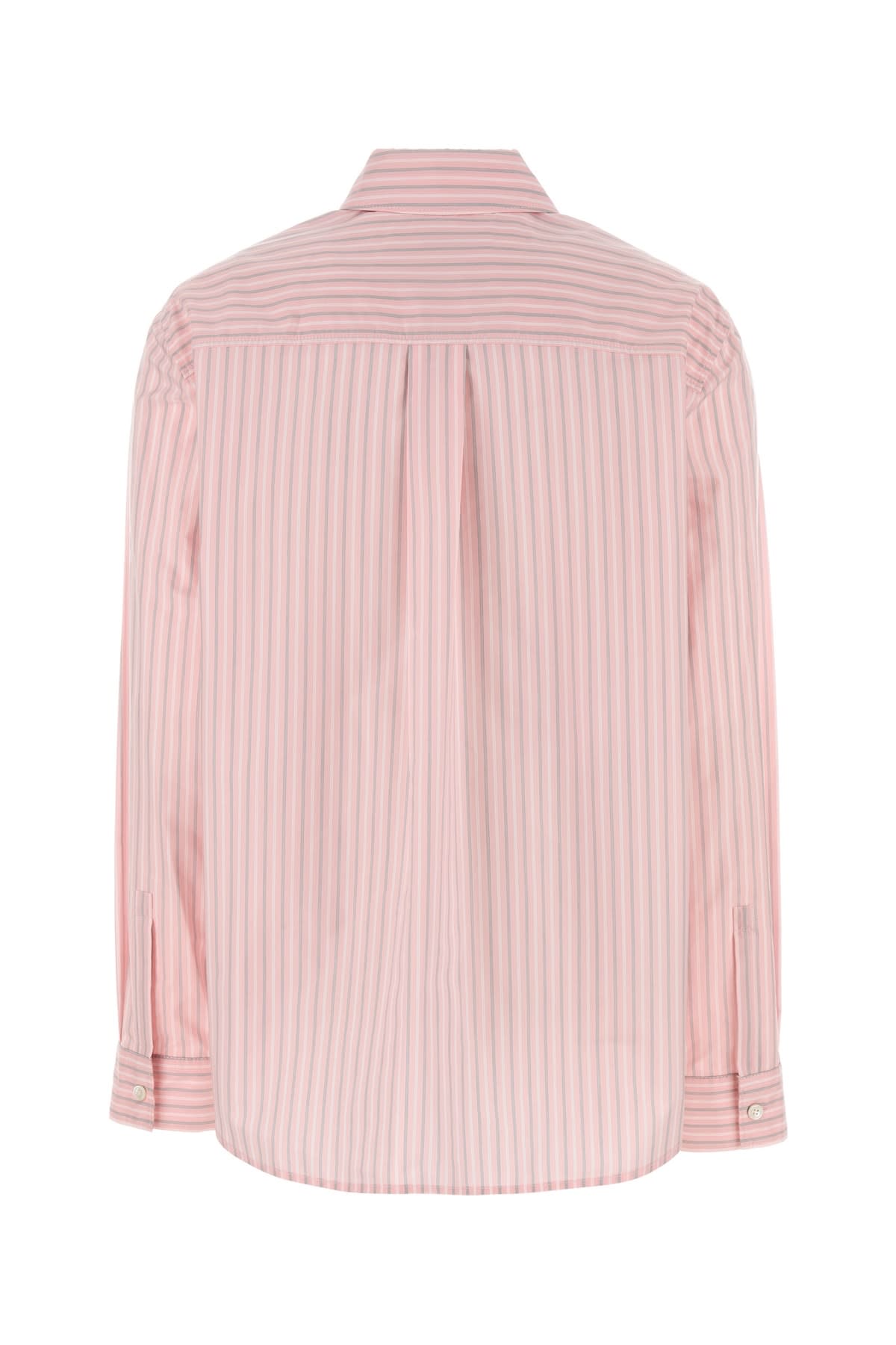 Philosophy Di Lorenzo Serafini Embroidered Poplin Shirt In Fantasiarosa