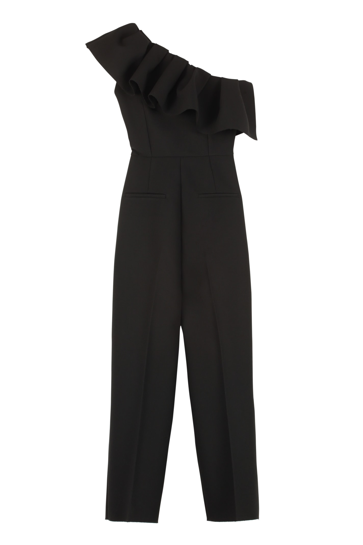 msgm ruffle jumpsuit