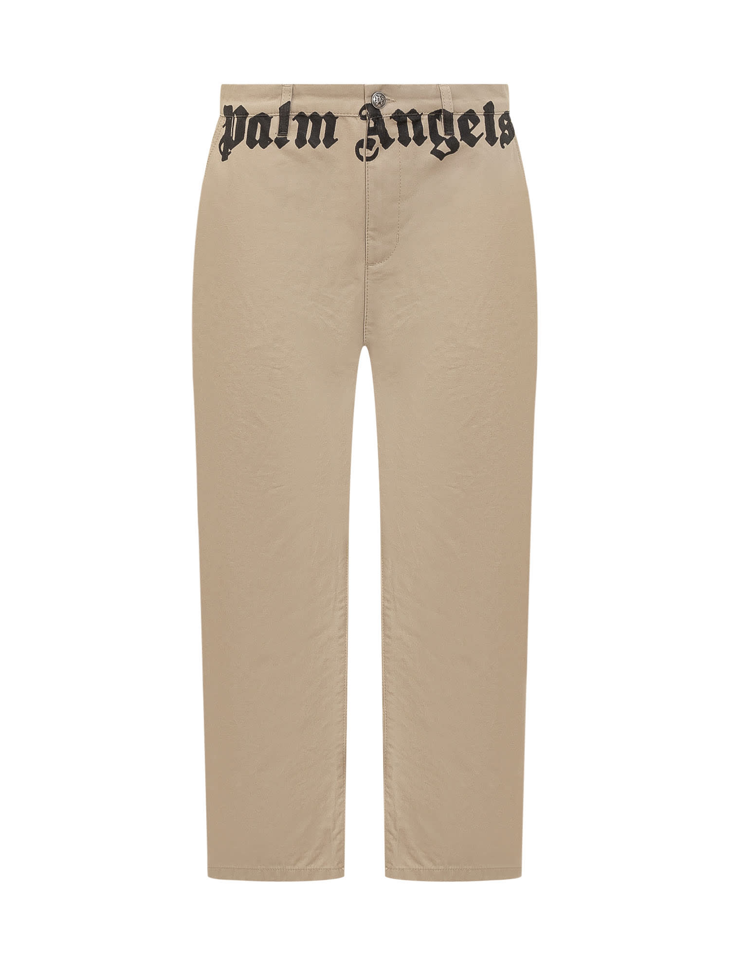 Shop Palm Angels Chino Pants In Neutrals