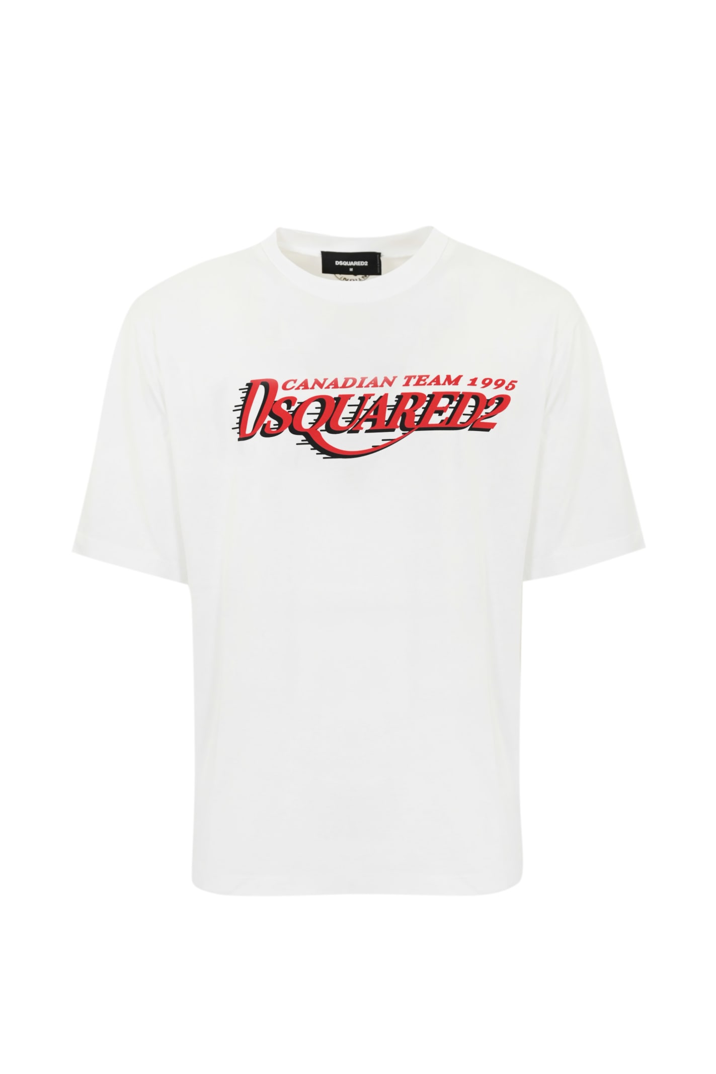 Shop Dsquared2 Canadian Team T-shirt In White