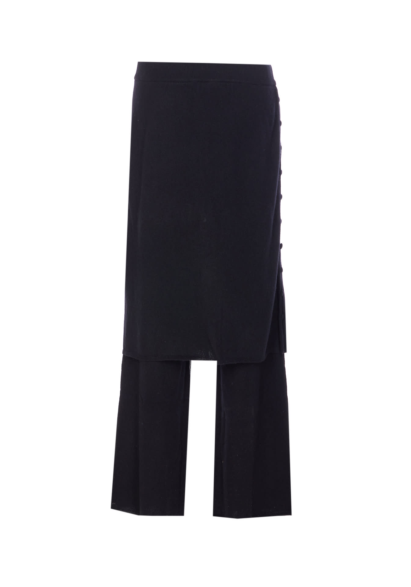 Lisa Yang Payton Double-layered Trousers In Black