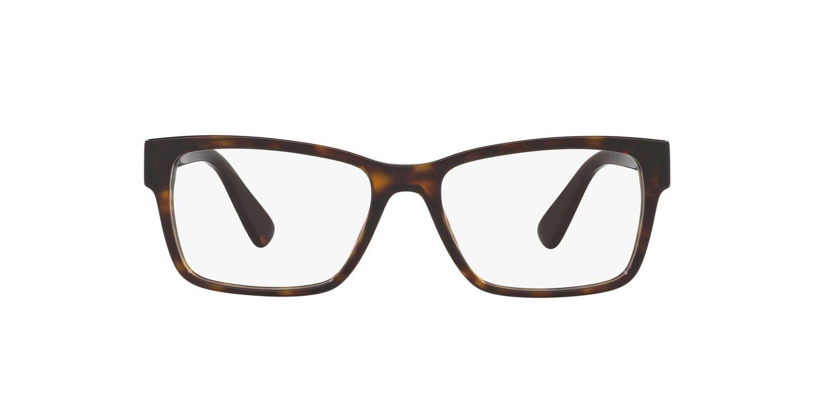 Shop Prada Square Frame Glasses In 2au1o1