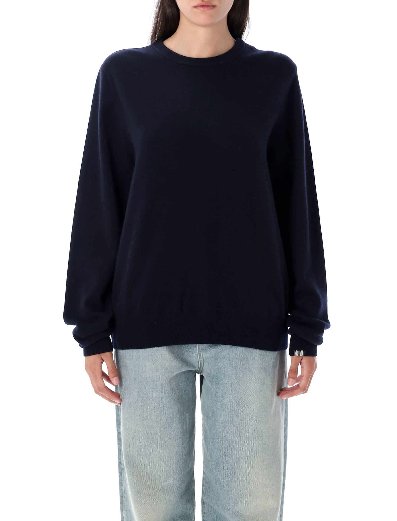 Extreme Cashmere N° 36 Be Classic Sweater In Blue