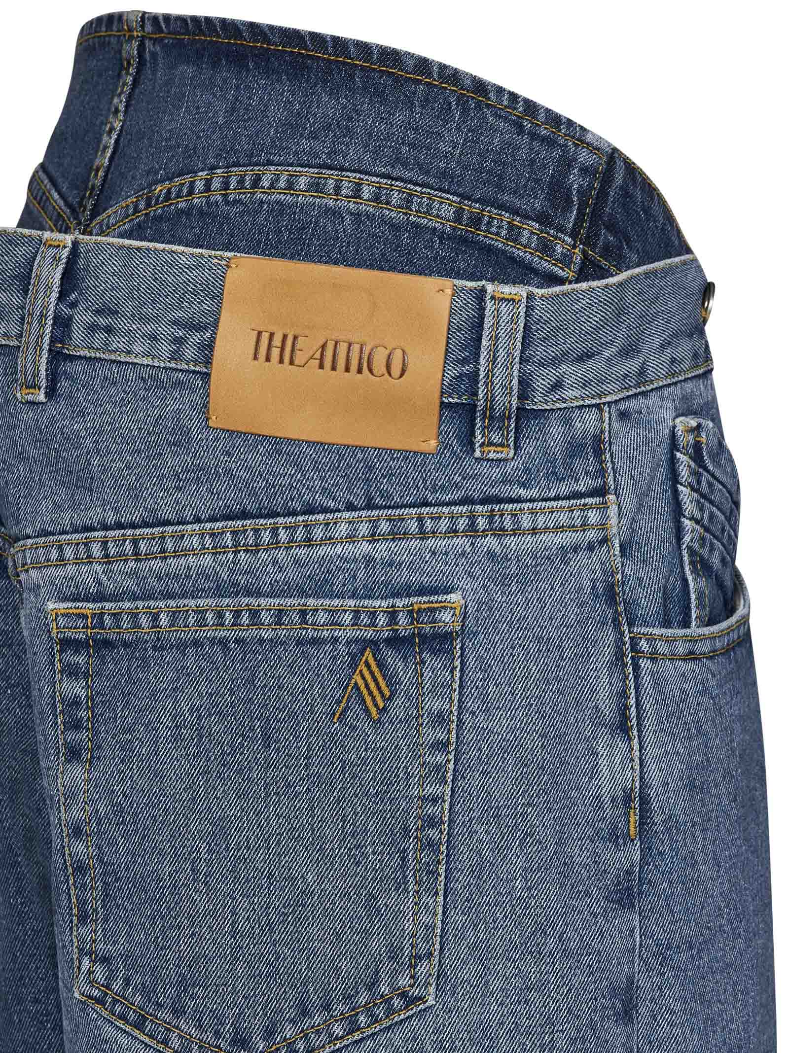 Shop Attico Jeans In Blue