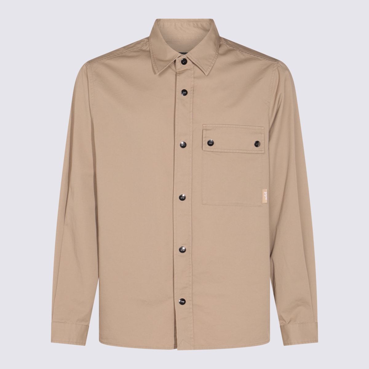 Beige Cotton Shirt