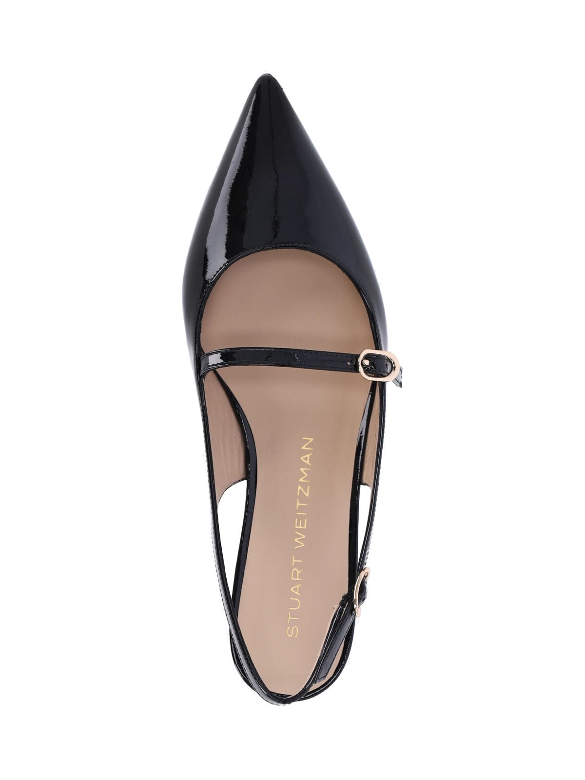 Stuart Weitzman Emilia Slingback Mules In Black