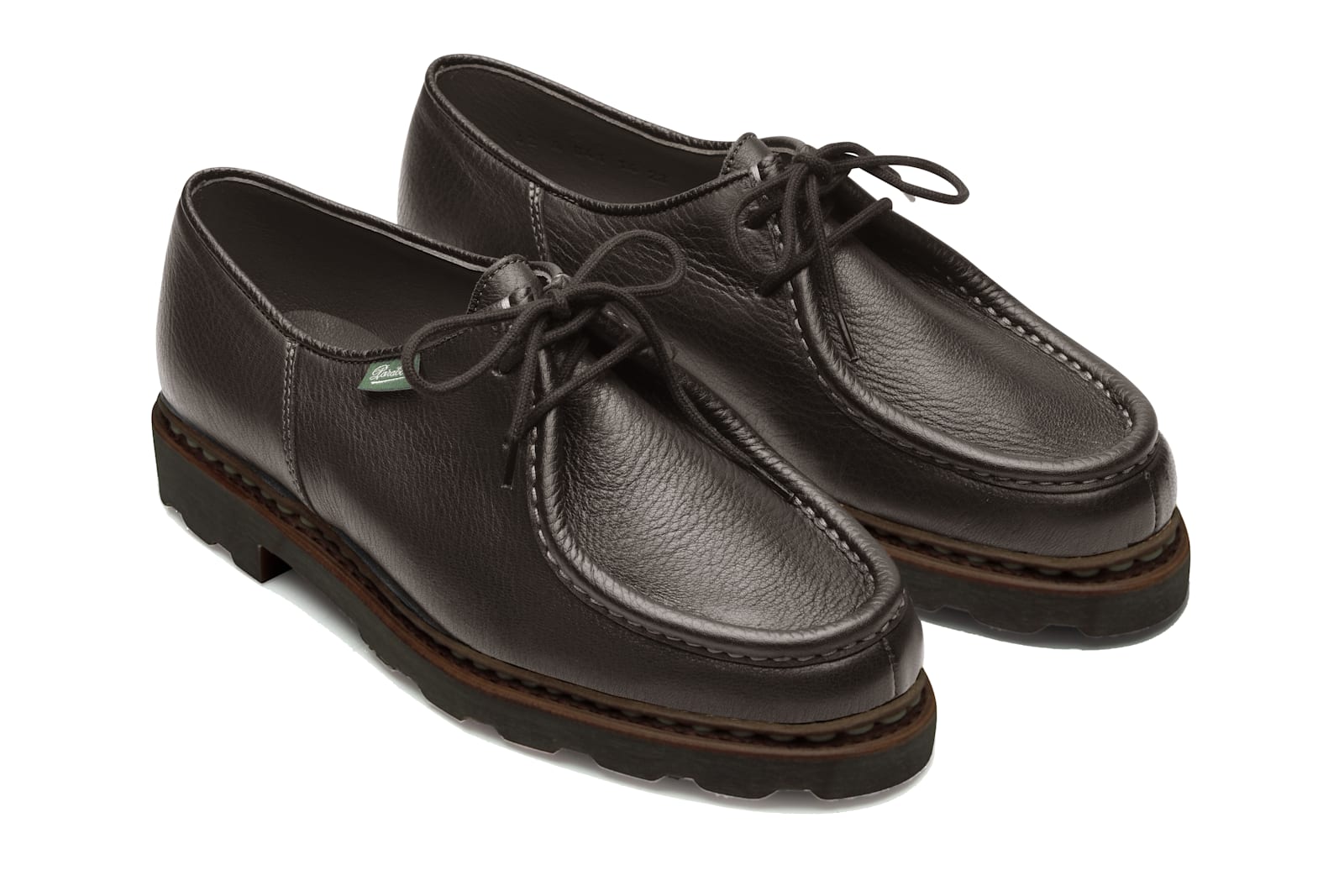 Paraboot Michael Derby Shoes In Brown