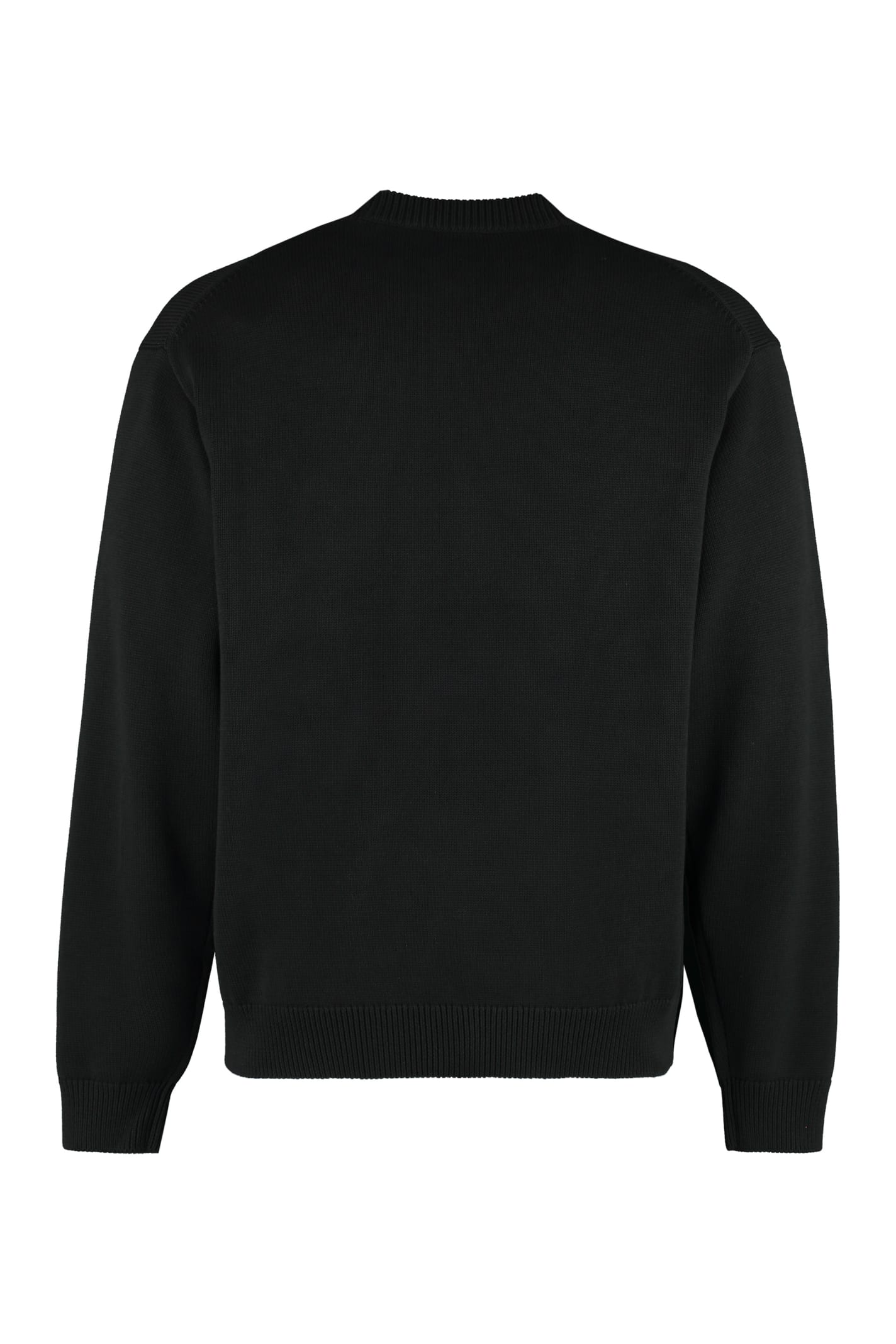 Shop Kenzo Long Sleeve Crew-neck Sweater