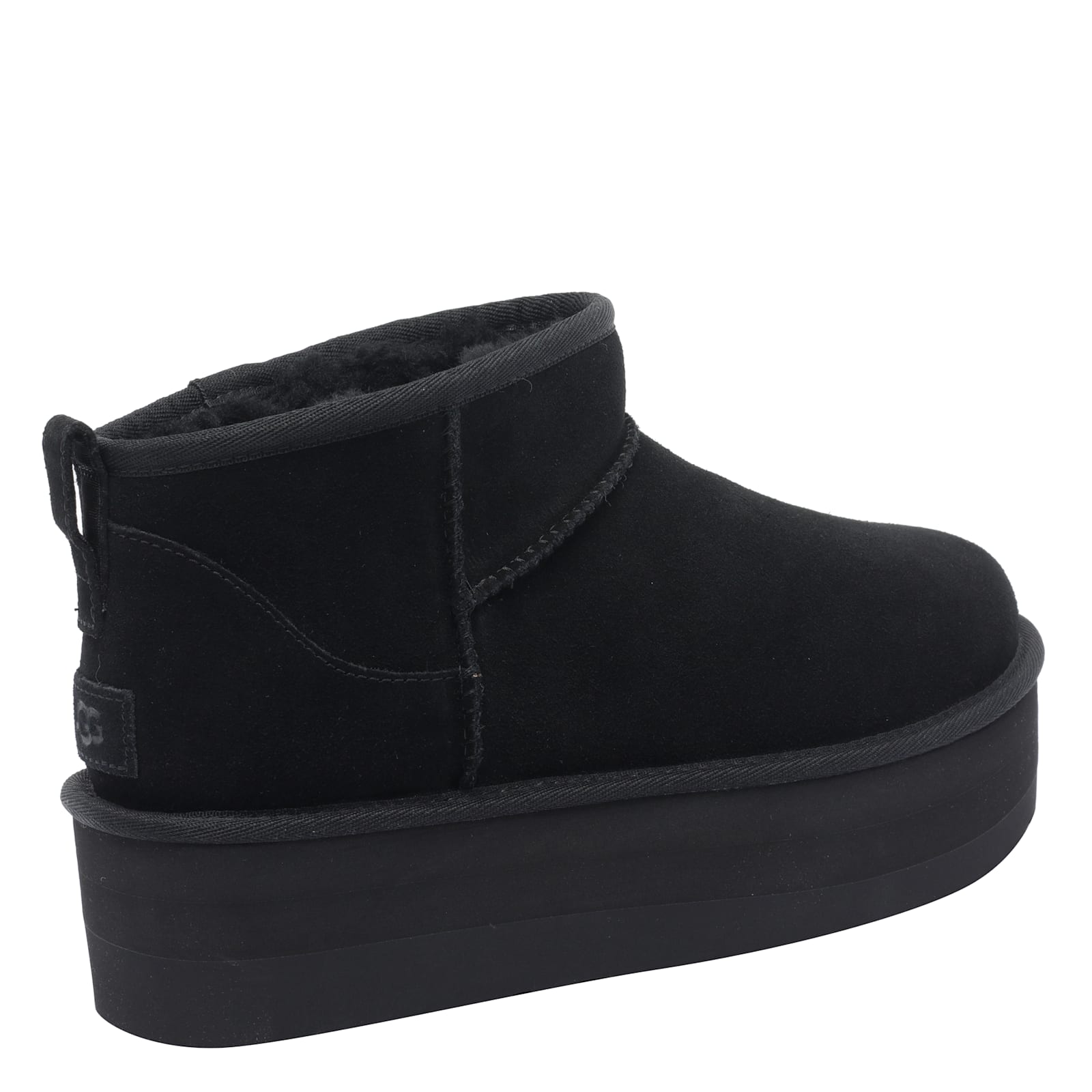 Ugg Classic Ultra Mini Platform Bootie In Black