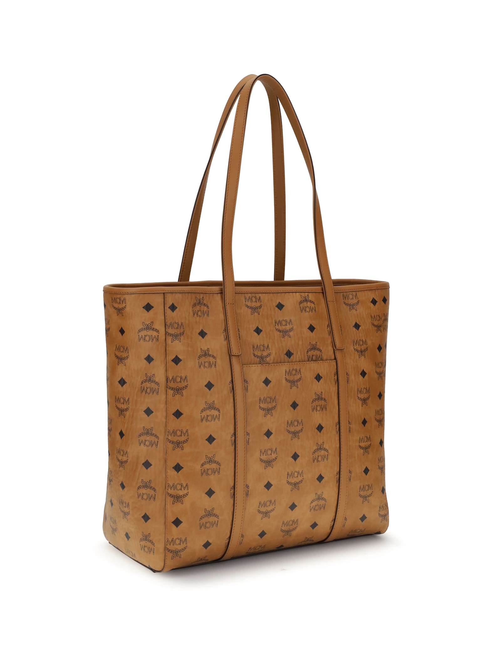 Mcm Logo-print Tote Bag