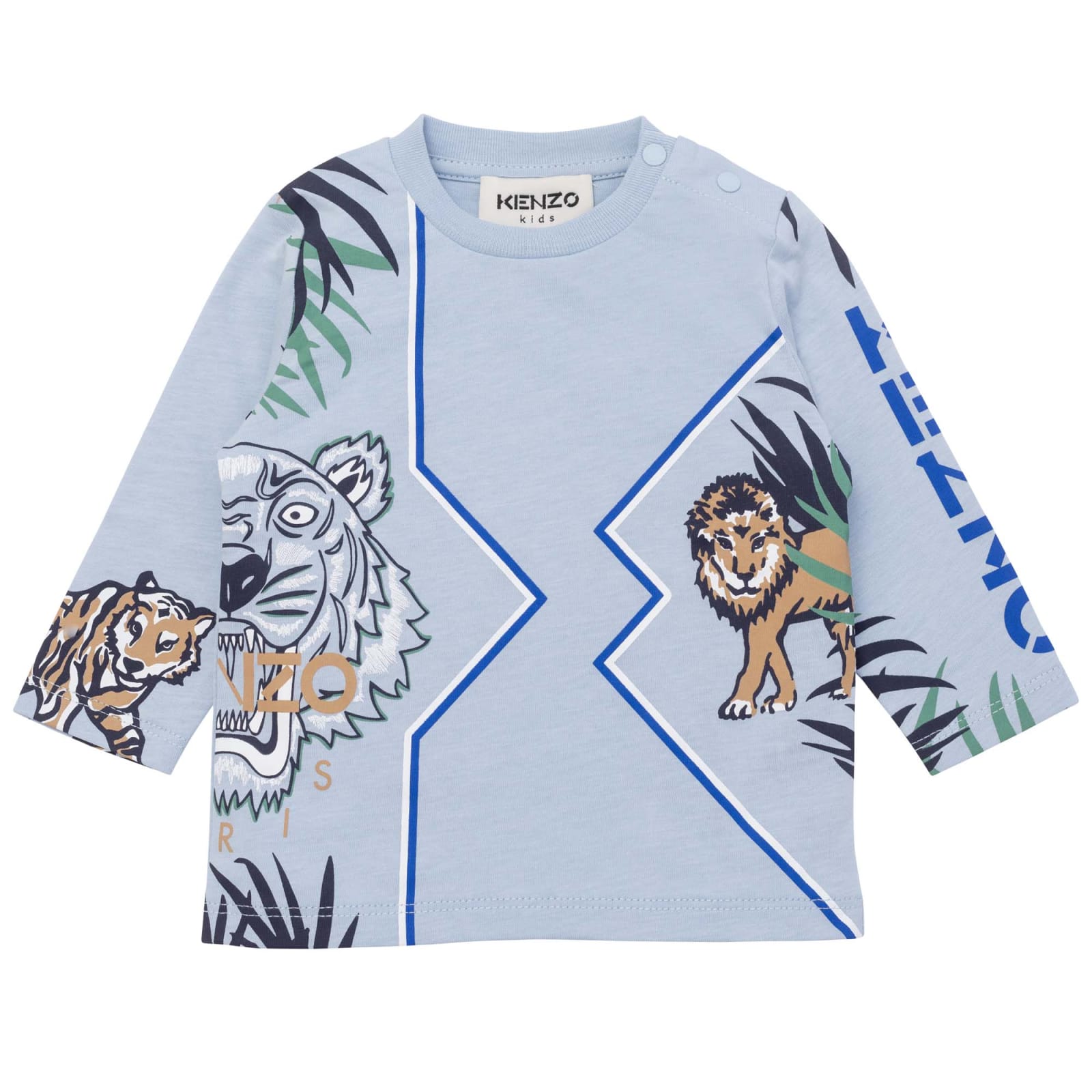 Kenzo Kids T-shirt With Long Sleeves
