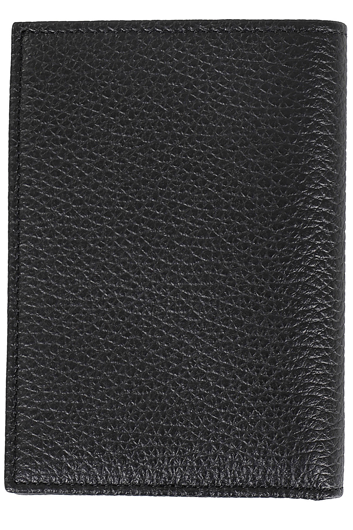 Orciani Portafoglio Verticale Micron In Pelle In Nero