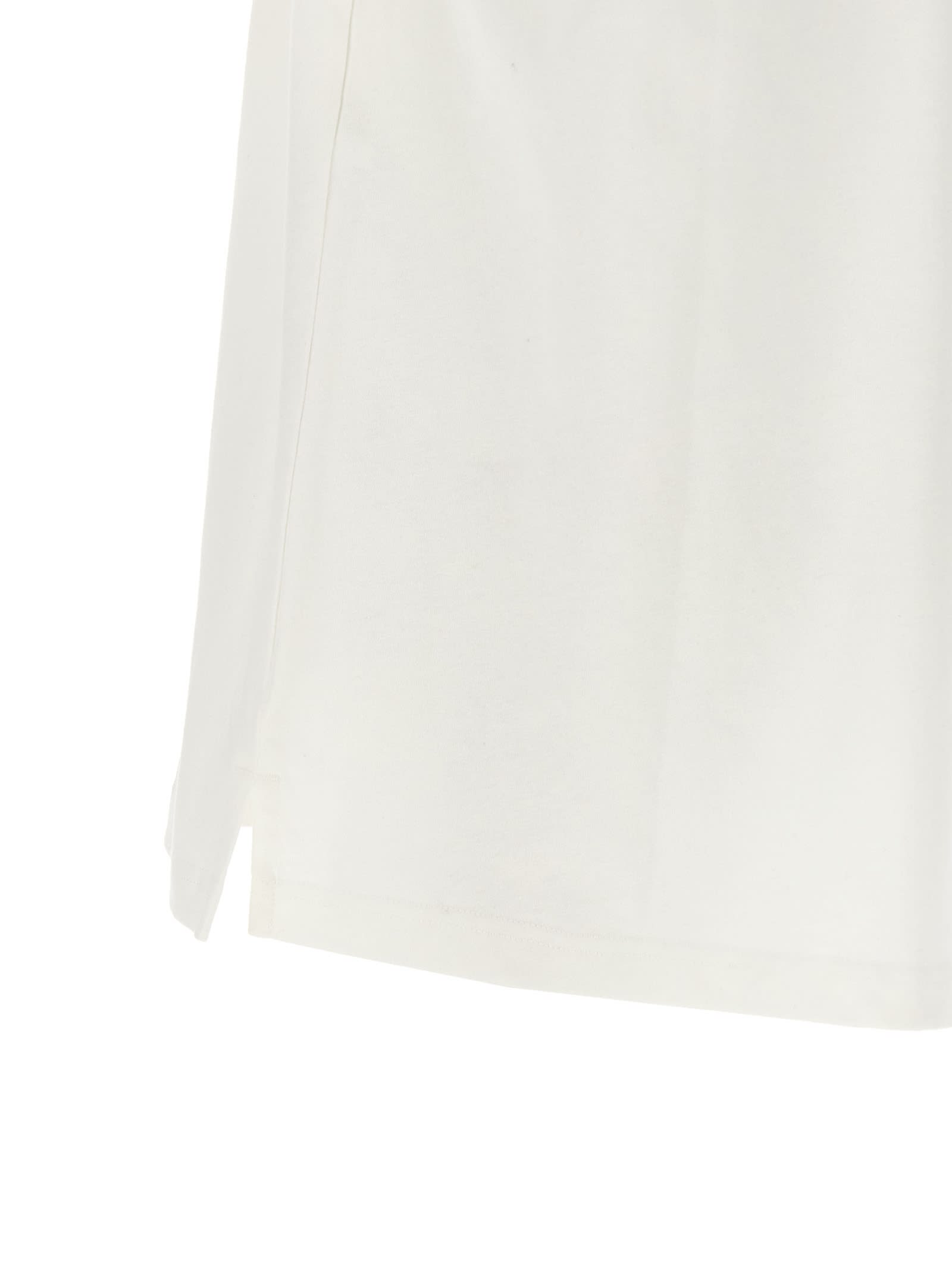 Lemaire T-shirt With Round Neck And Short Sleeves