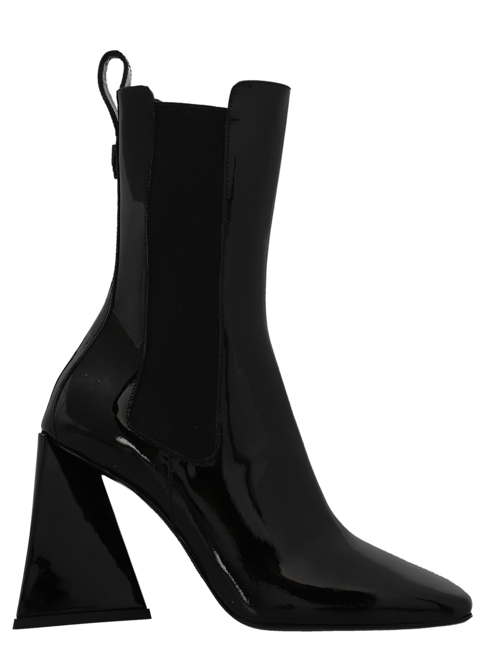 Shop Attico Devon Ankle Boots In Black