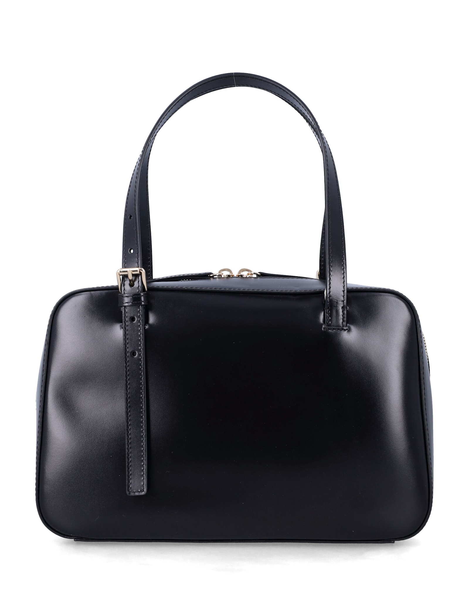 Apc A.p.c. Black Shoulder Bag With Versatile Carrying Options In Black