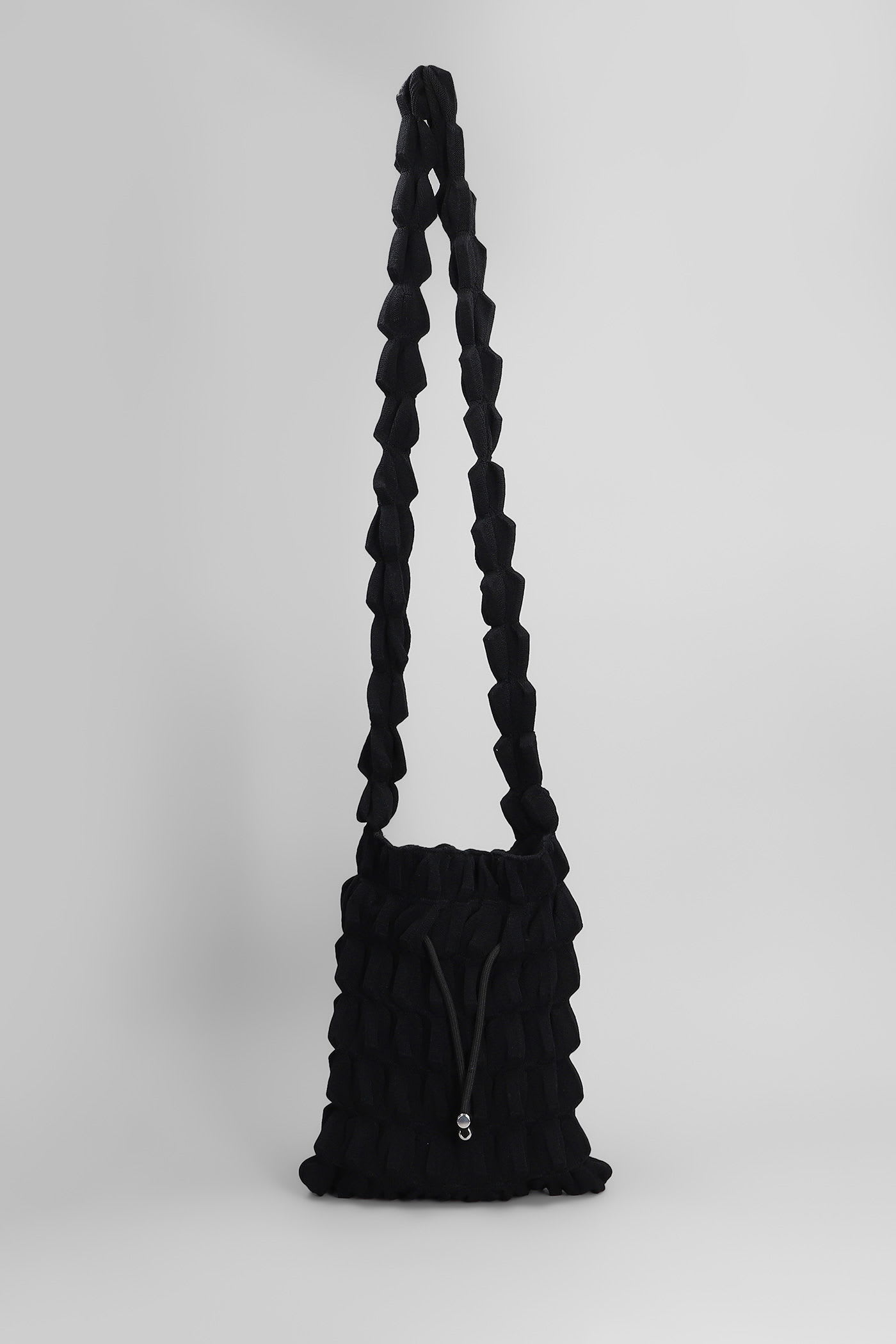 J.L-A.L J. L-A. L Caldera Bag Shoulder Bag In Black Cotton